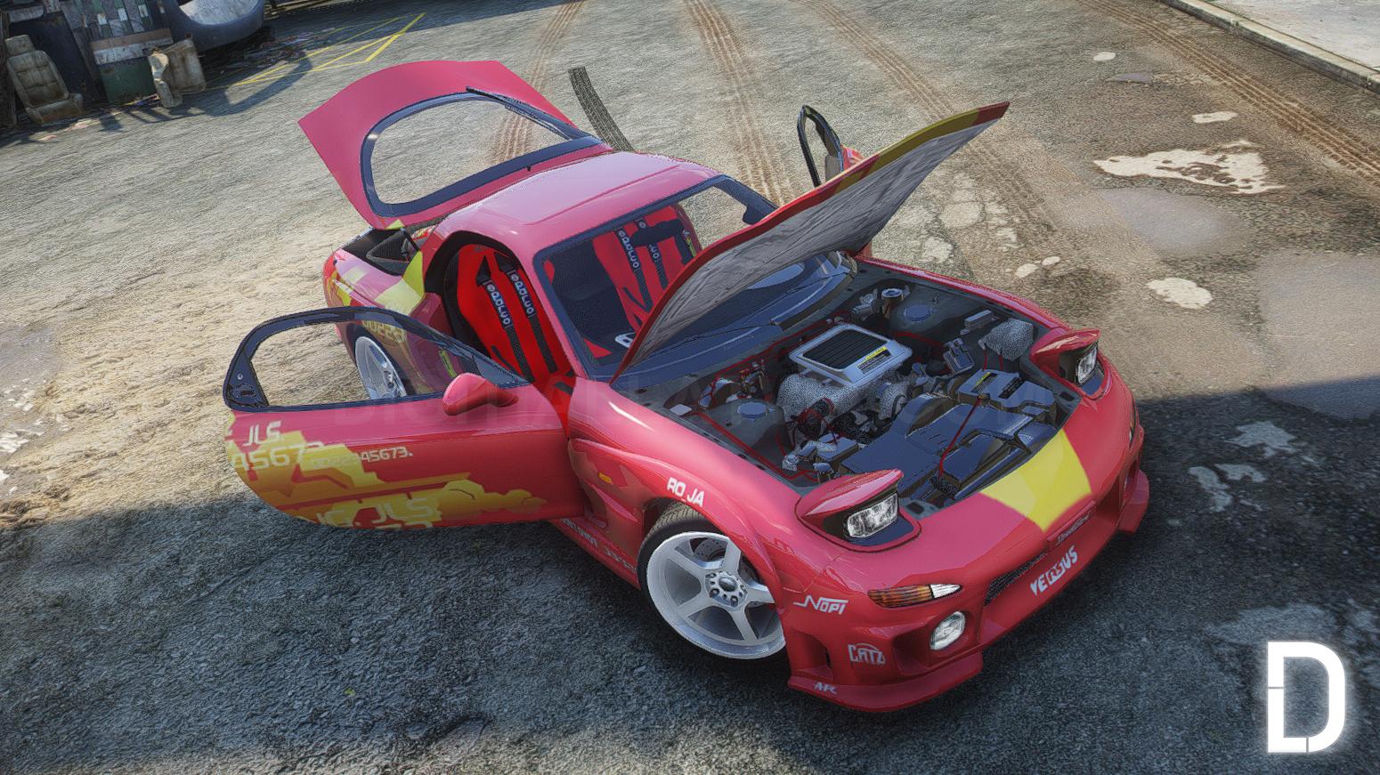 Mazda RX7 2F2F | Debadged - Image 3