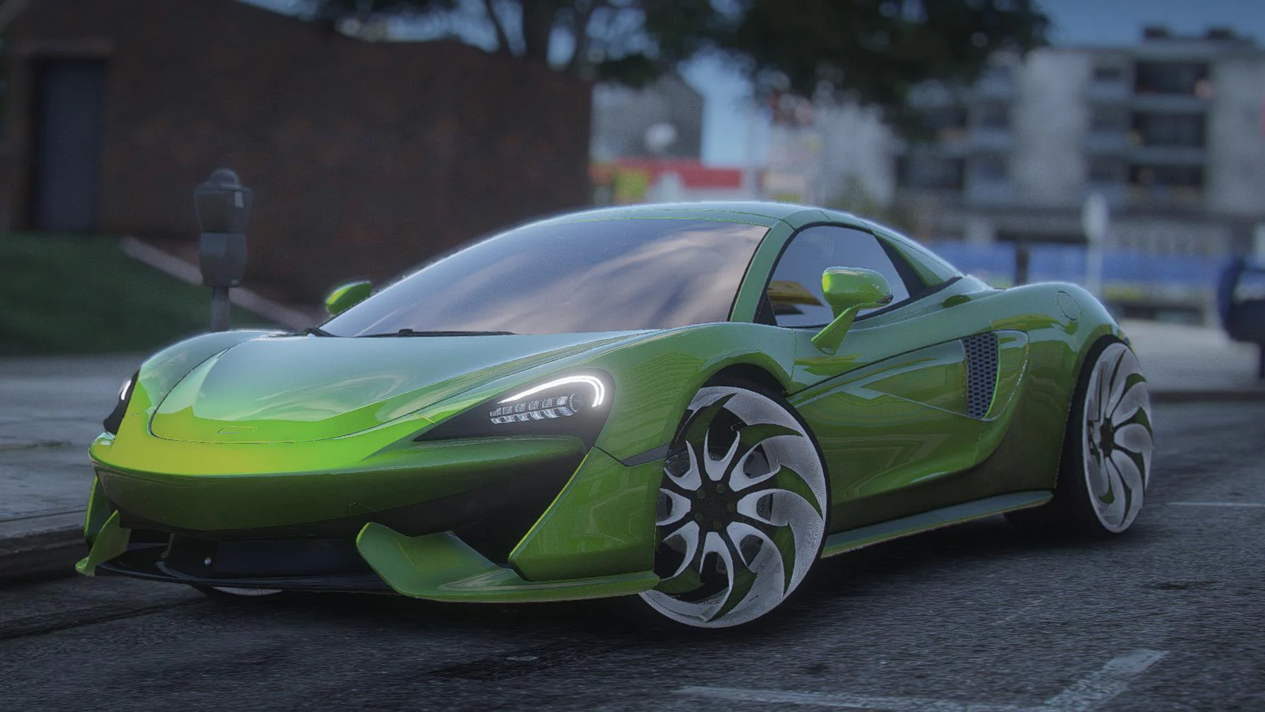 McLaren 570s Spyder Donk | Debadged | Animated Roof - Image 3