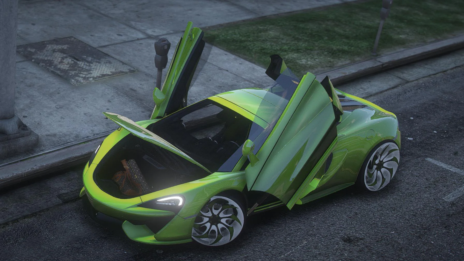 McLaren 570s Spyder Donk | Debadged | Animated Roof - Image 5