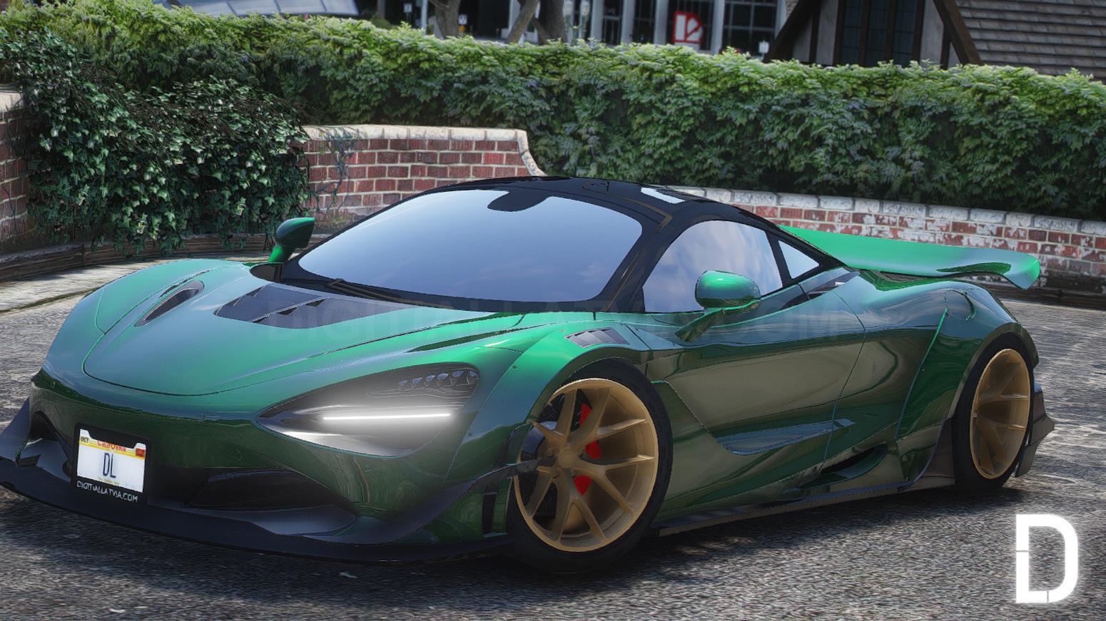 McLaren 720S | Debadged | Template - Image 4