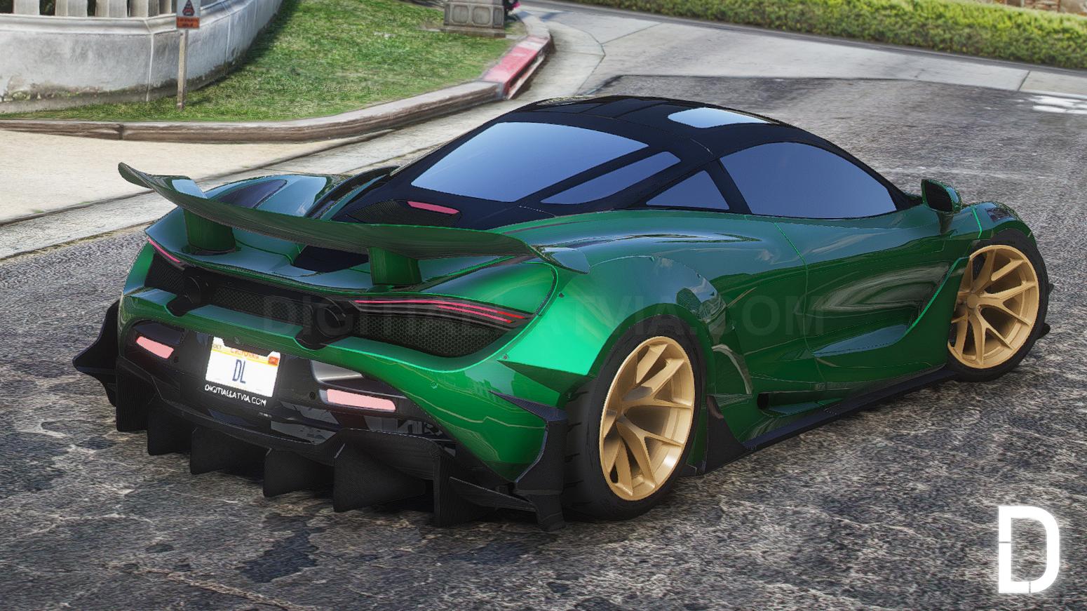 McLaren 720S | Debadged | Template - Image 5