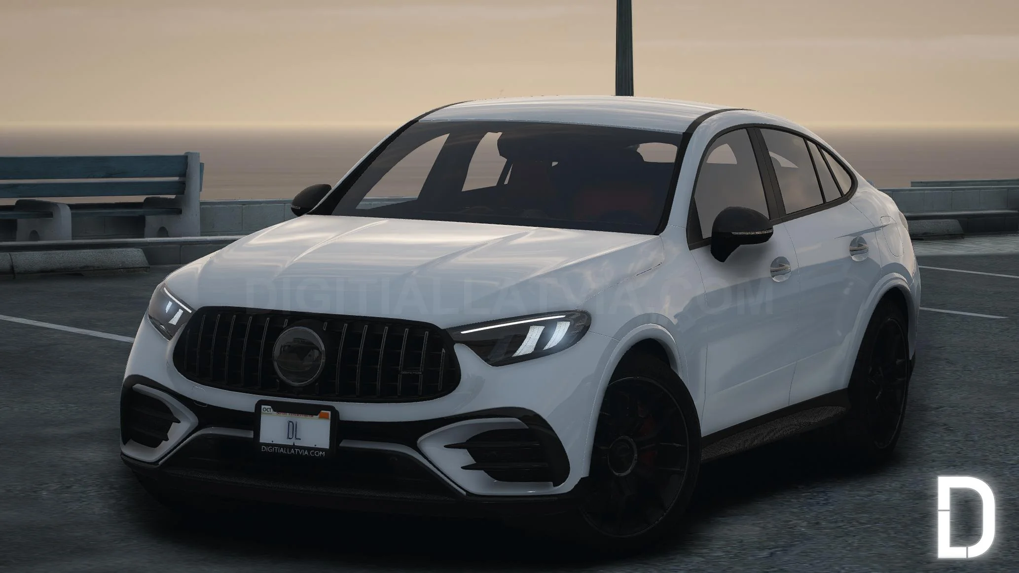 Mercedes-AMG GLC63S Coupe 2024 | Debadged - Image 3