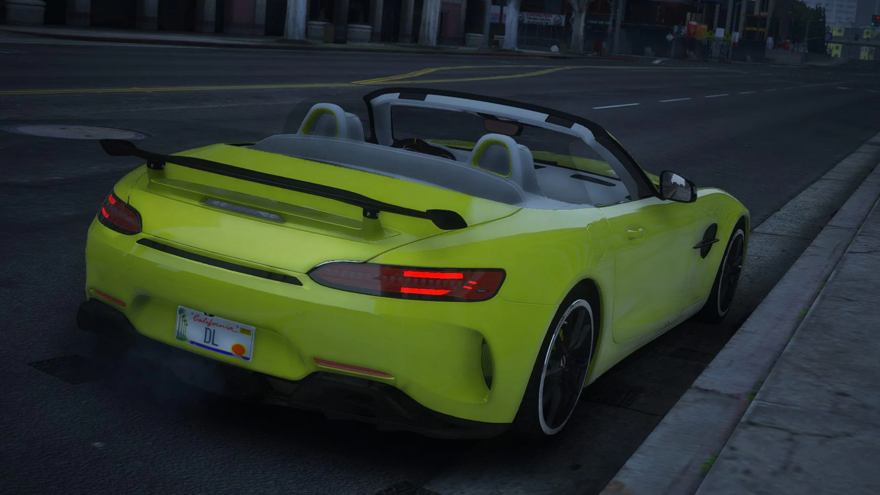 Mercedes-Benz AMG GT R Roadster 2020 | Debadged | Animated Roof - Image 2