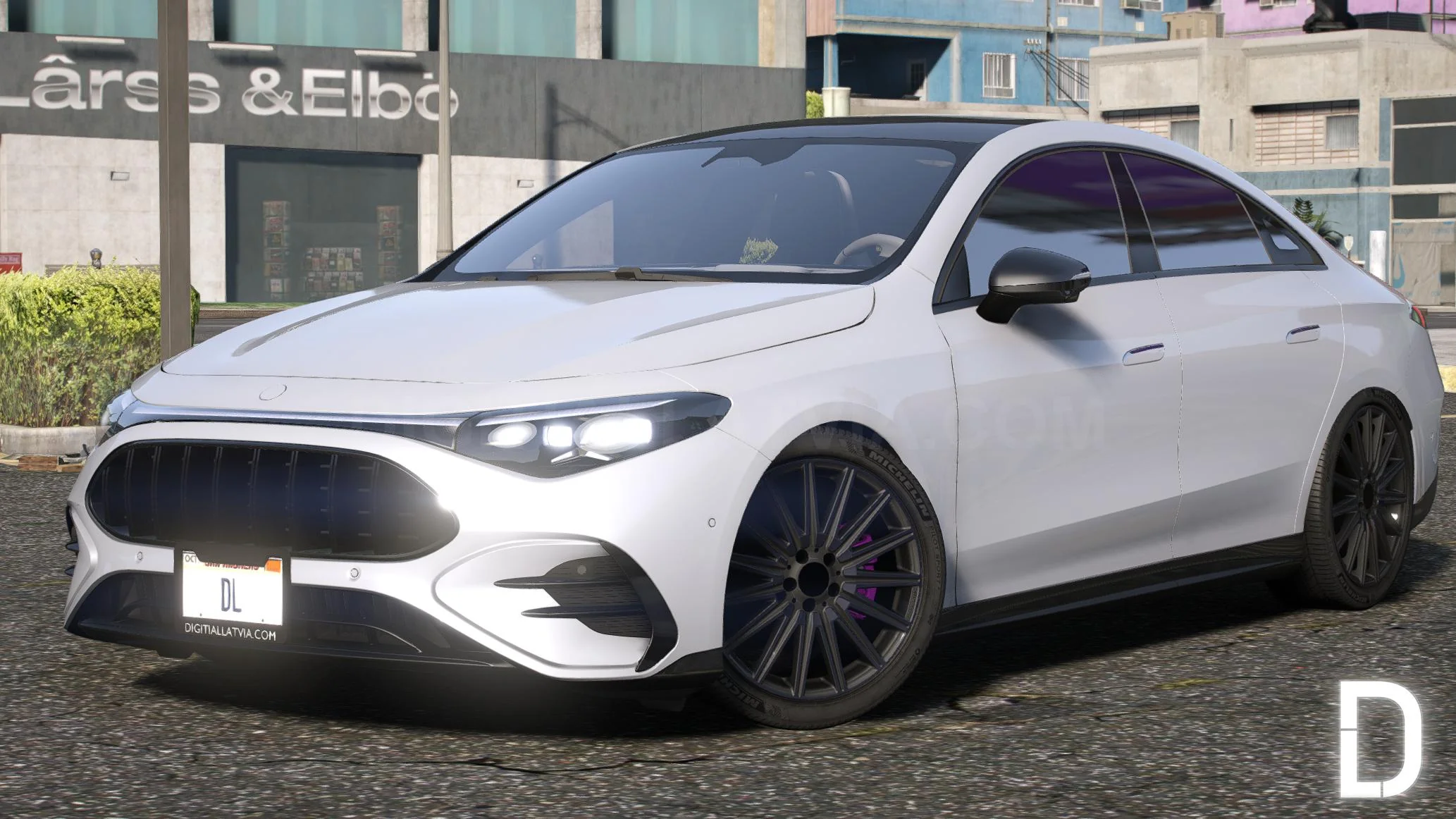 Mercedes-Benz CLA EV 2025 | Debadged | Tuning |  Template - Image 4