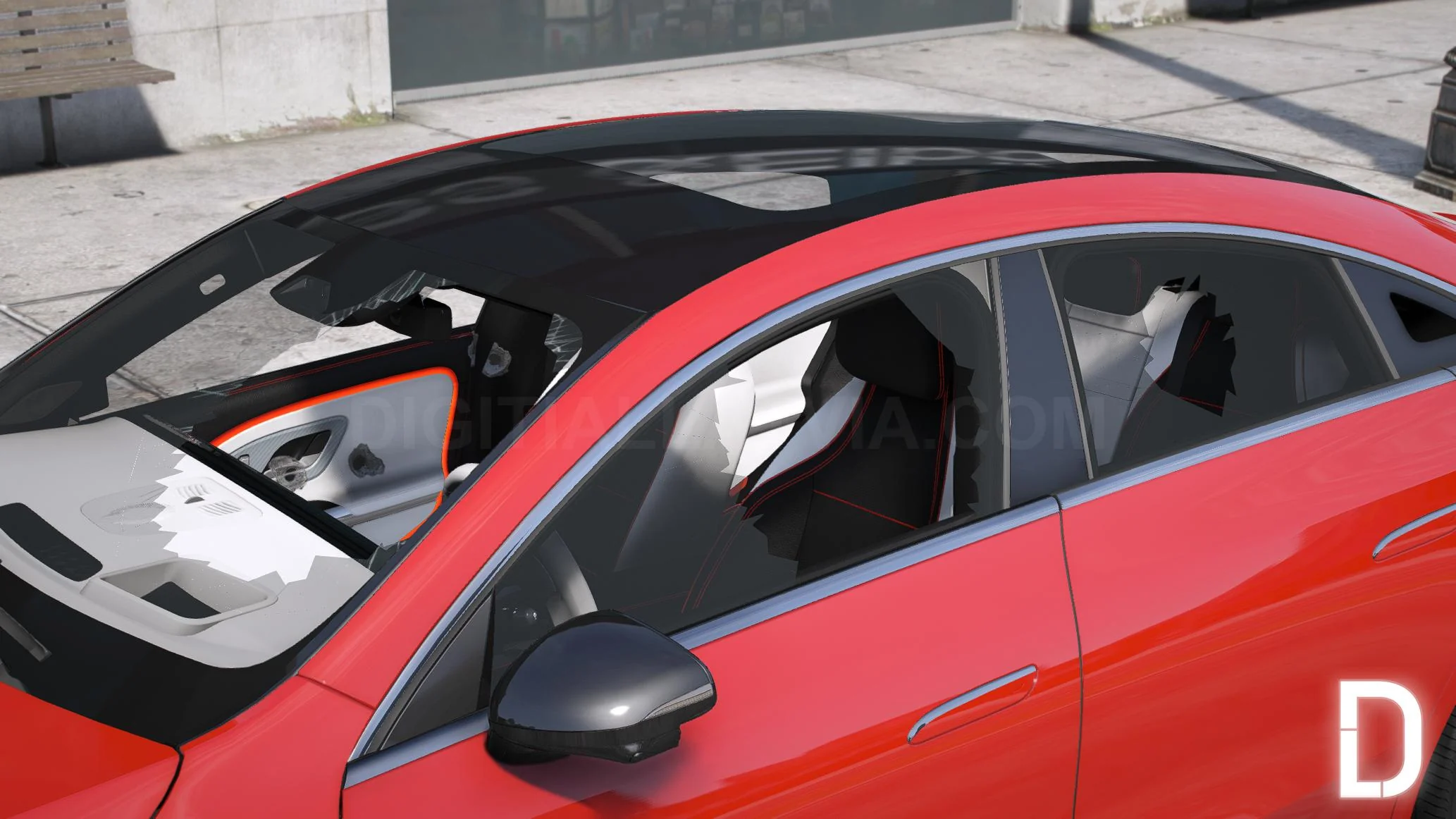 Mercedes-Benz CLA EV 2025 | Debadged | Tuning |  Template - Image 7