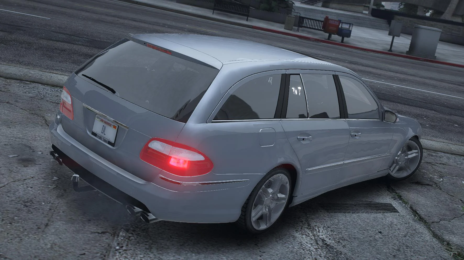 Mercedes-Benz E-Class E55 AMG Wagon 2005 | Debadged | Tuning - Image 4
