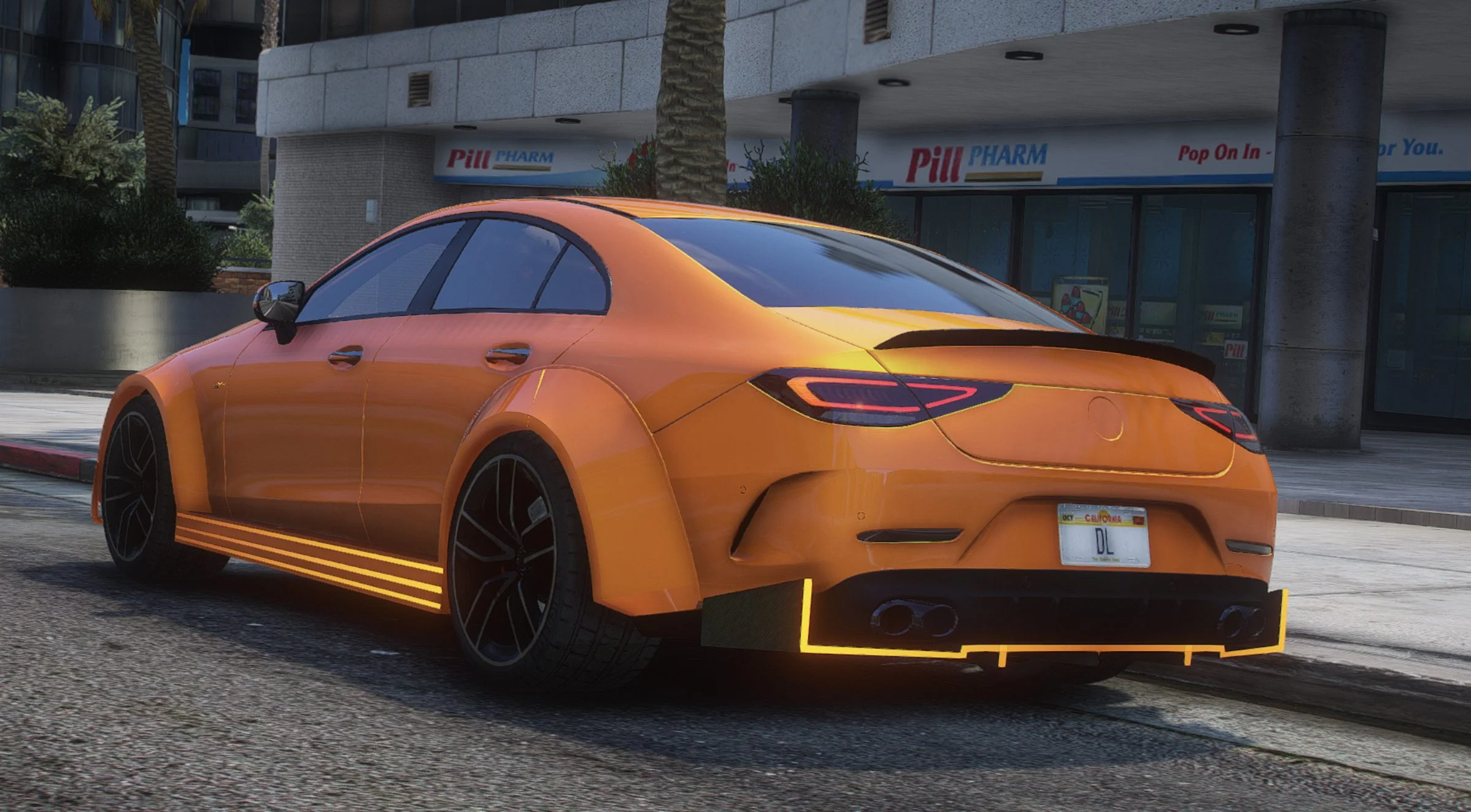 Mercedes CLS 2019 Animated | Debadged - Image 2