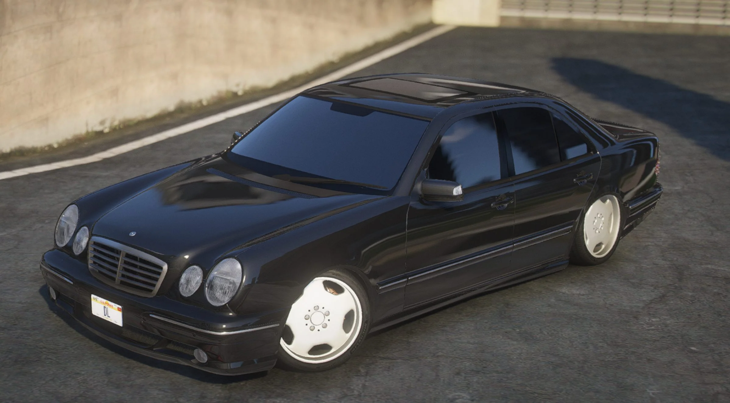 Mercedes-Benz E55 AMG | Debadged