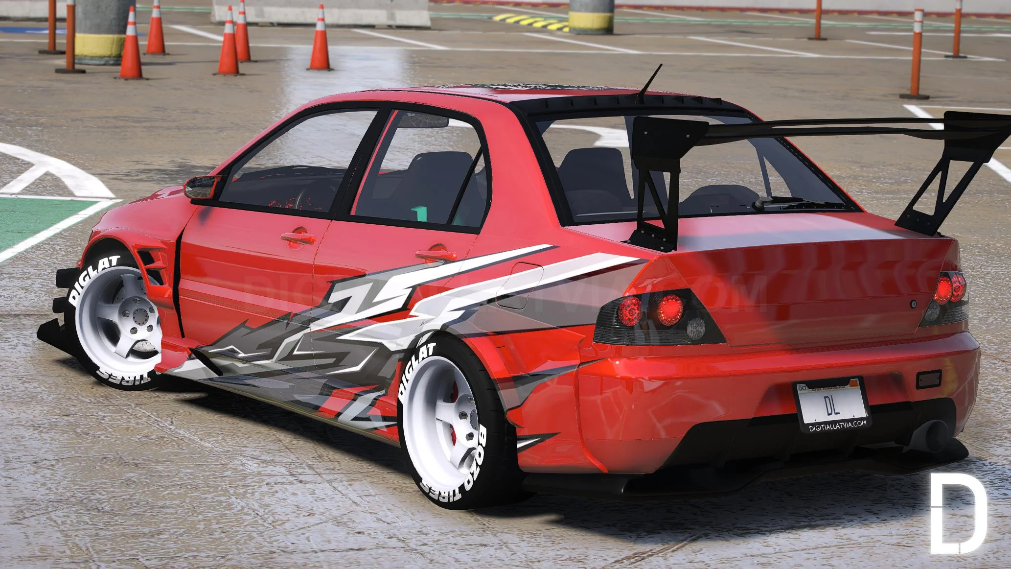 Mitsubishi Lancer Evolution IX Voltex | Debadged | Tuning | Template | Custom Sound - Image 4