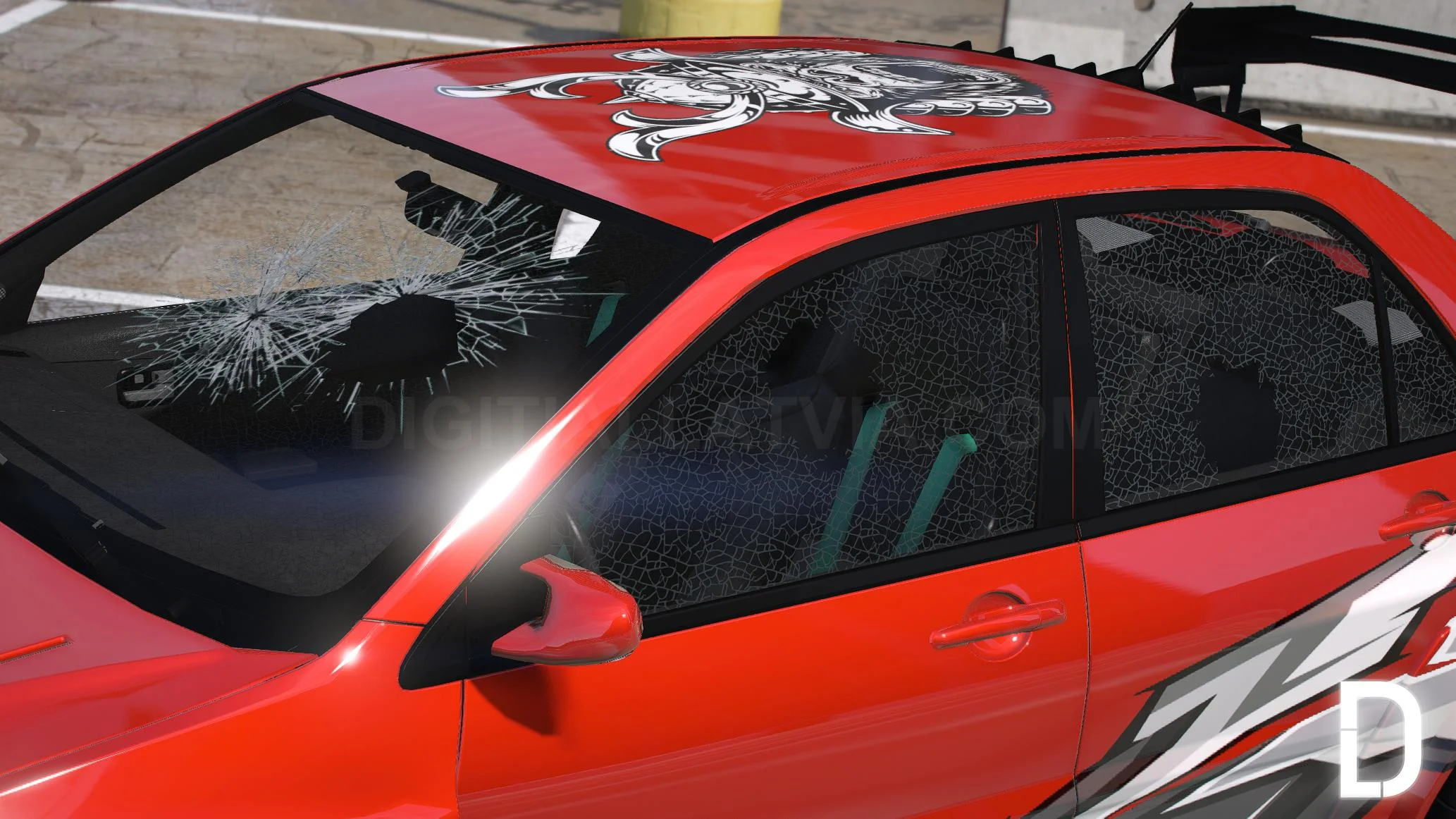 Mitsubishi Lancer Evolution IX Voltex | Debadged | Tuning | Template | Custom Sound - Image 7