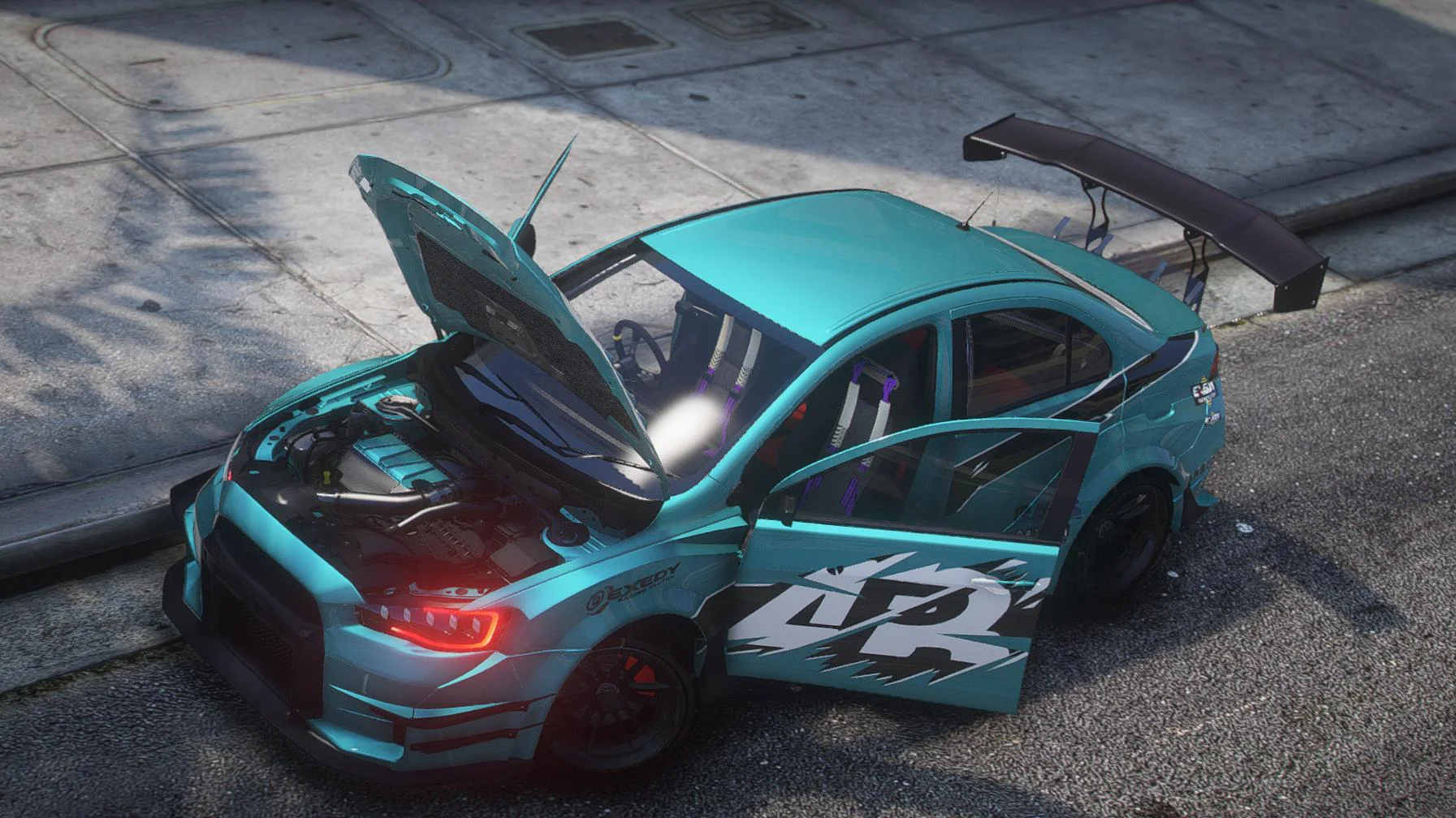 Mitsubishi Lancer Evolution X RHD Custom | Debadged - Image 3