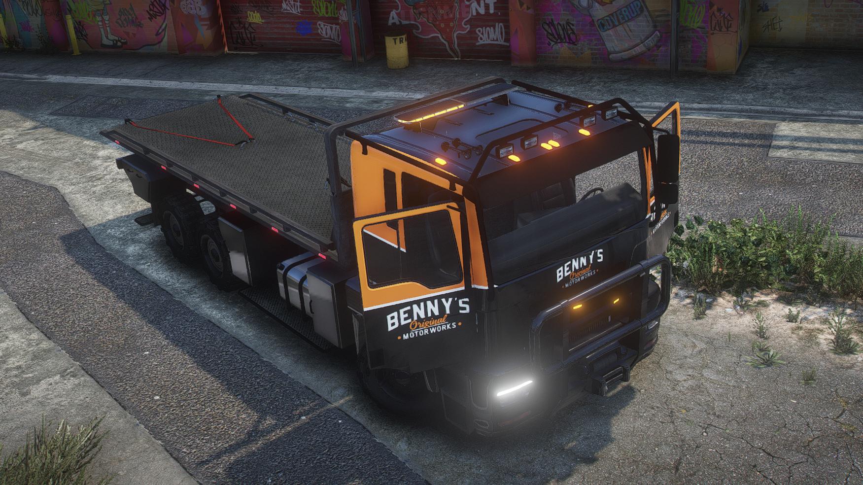 MTL Brickade Benny's Flatbed | Template - Image 3
