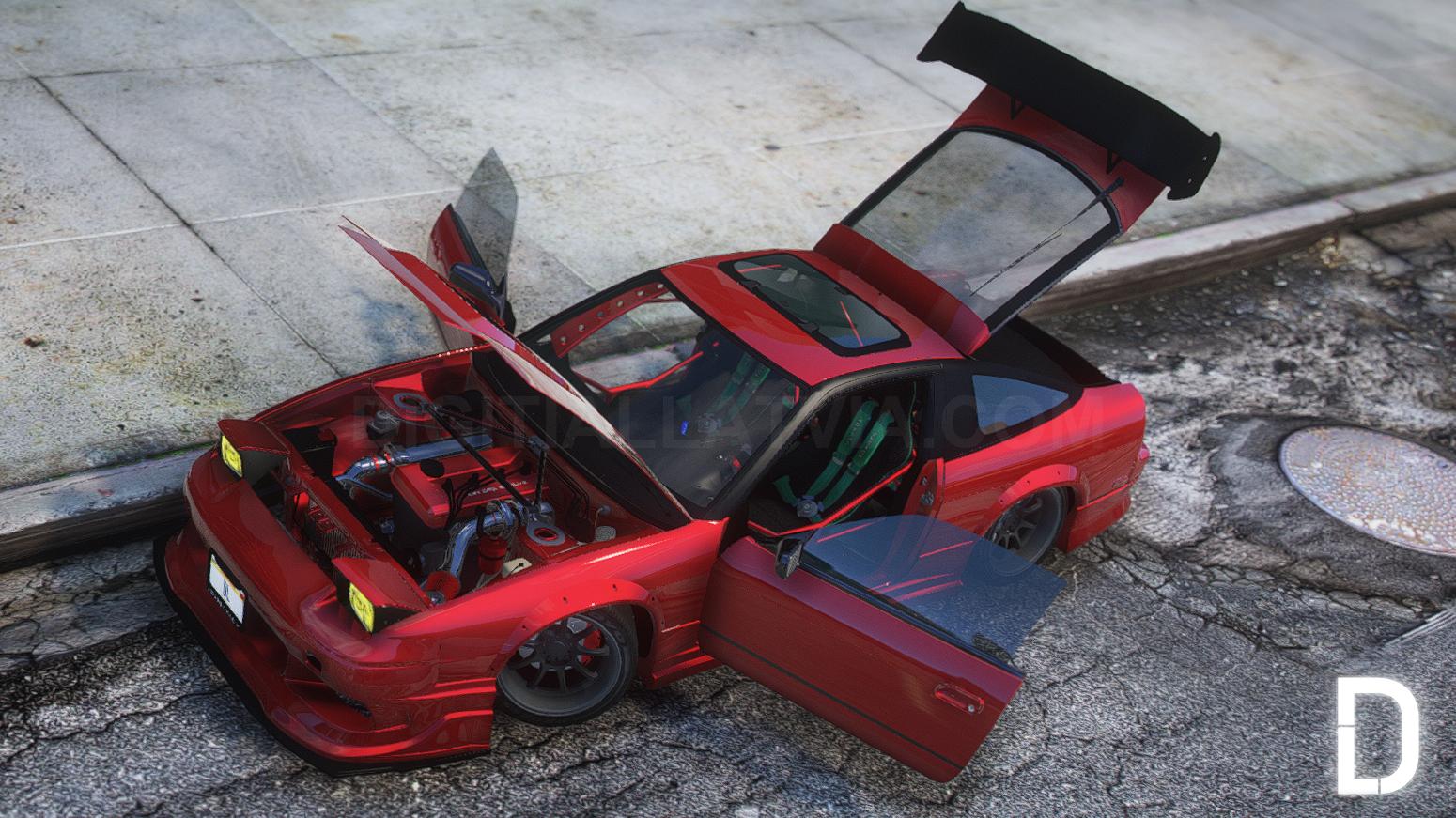 Nissan 180SX Type-X | Debadged | Tuning - Image 3