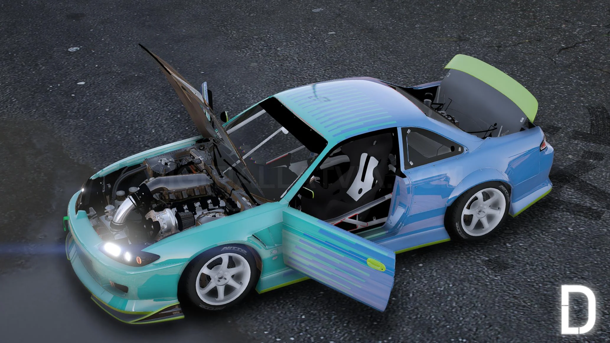 Nissan 240SX Formula Drift #777 | Debadged - Image 3