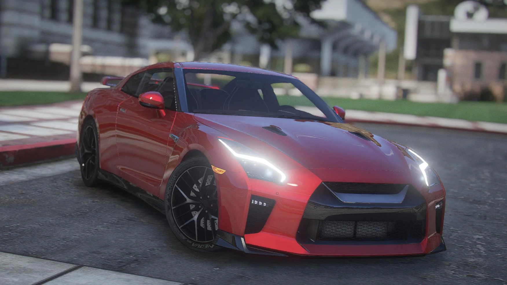 Nissan GTR R35 2017 | Debadged | Tuning | Template - Image 6