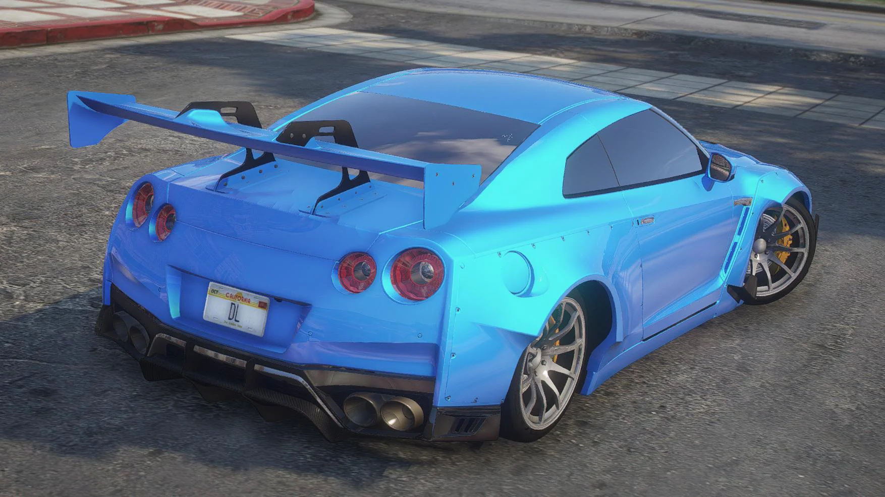 Nissan GTR R35 2017 | Debadged | Tuning | Template - Image 9