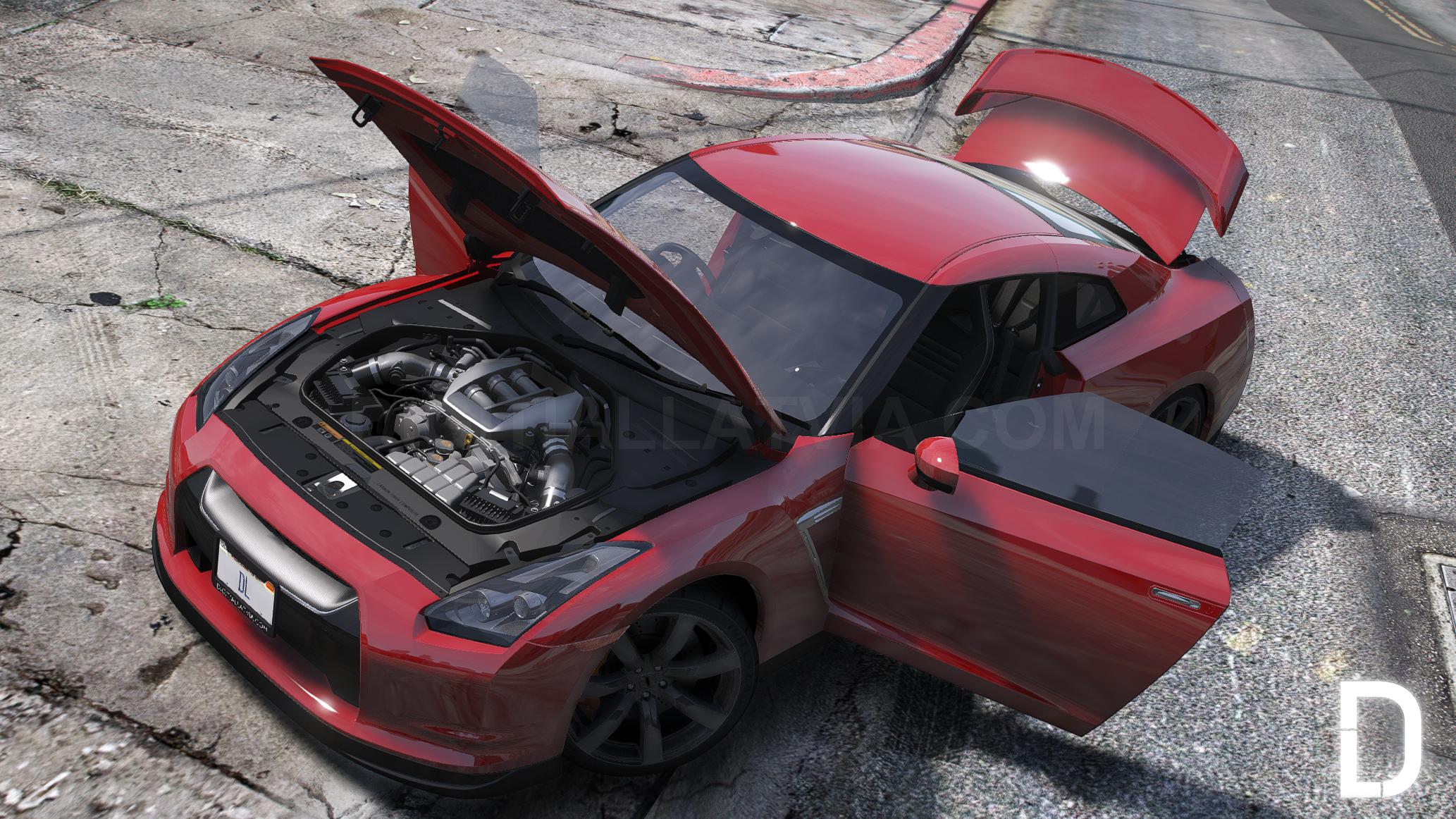 Nissan GTR R35 2012 RHD | Debadged | Tuning | Template | Custom Sound - Image 5