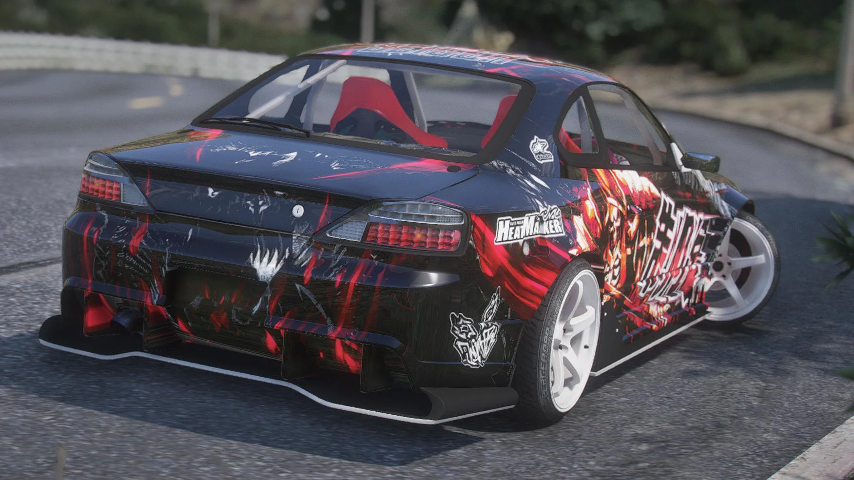 Nissan Silvia S15 Naoki Drift | Debadged | Template - Image 5