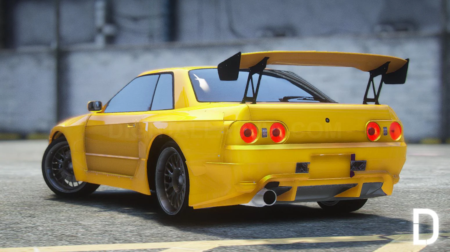 Nissan Skyline GTR R32 RHD | Debadged | Tuning | Template - Image 2