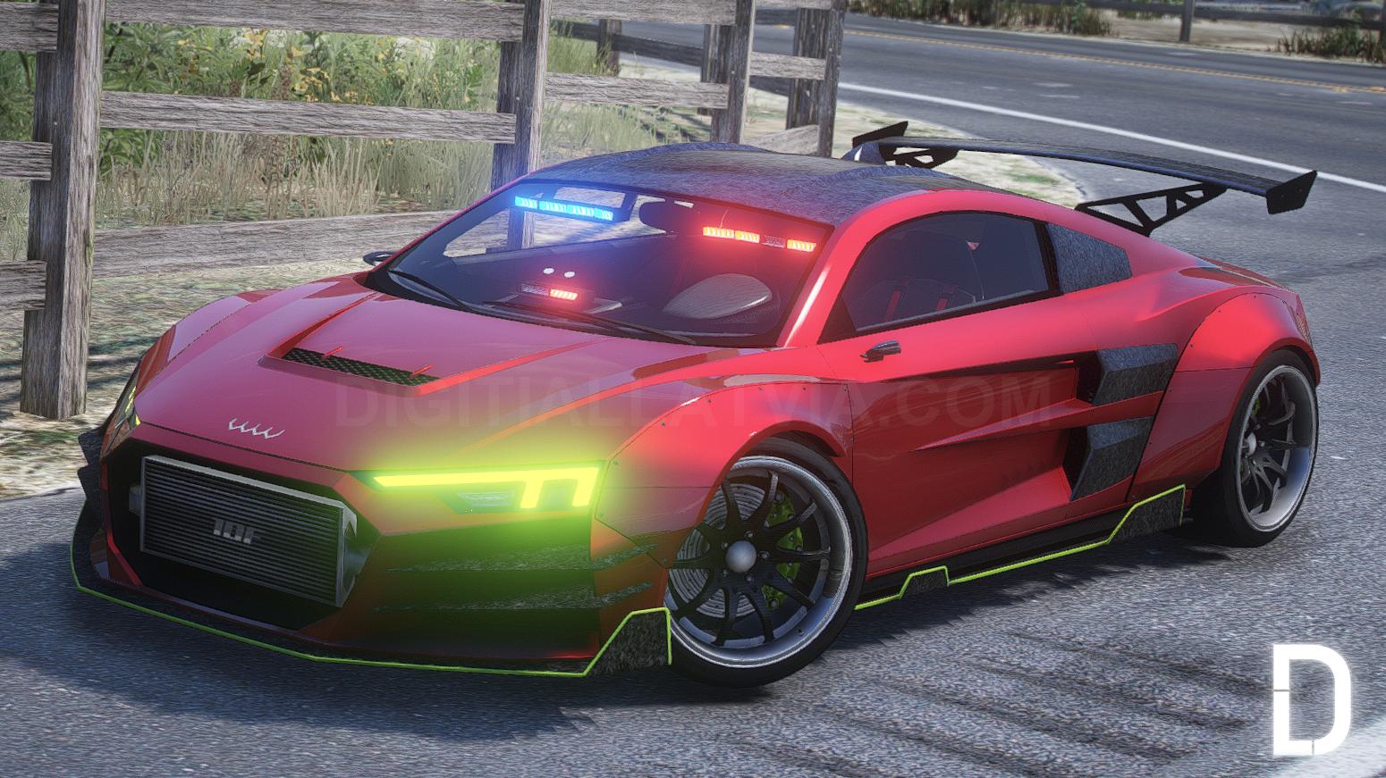 Obey 10F Widebody Police Custom | Tuning | Template - Image 6