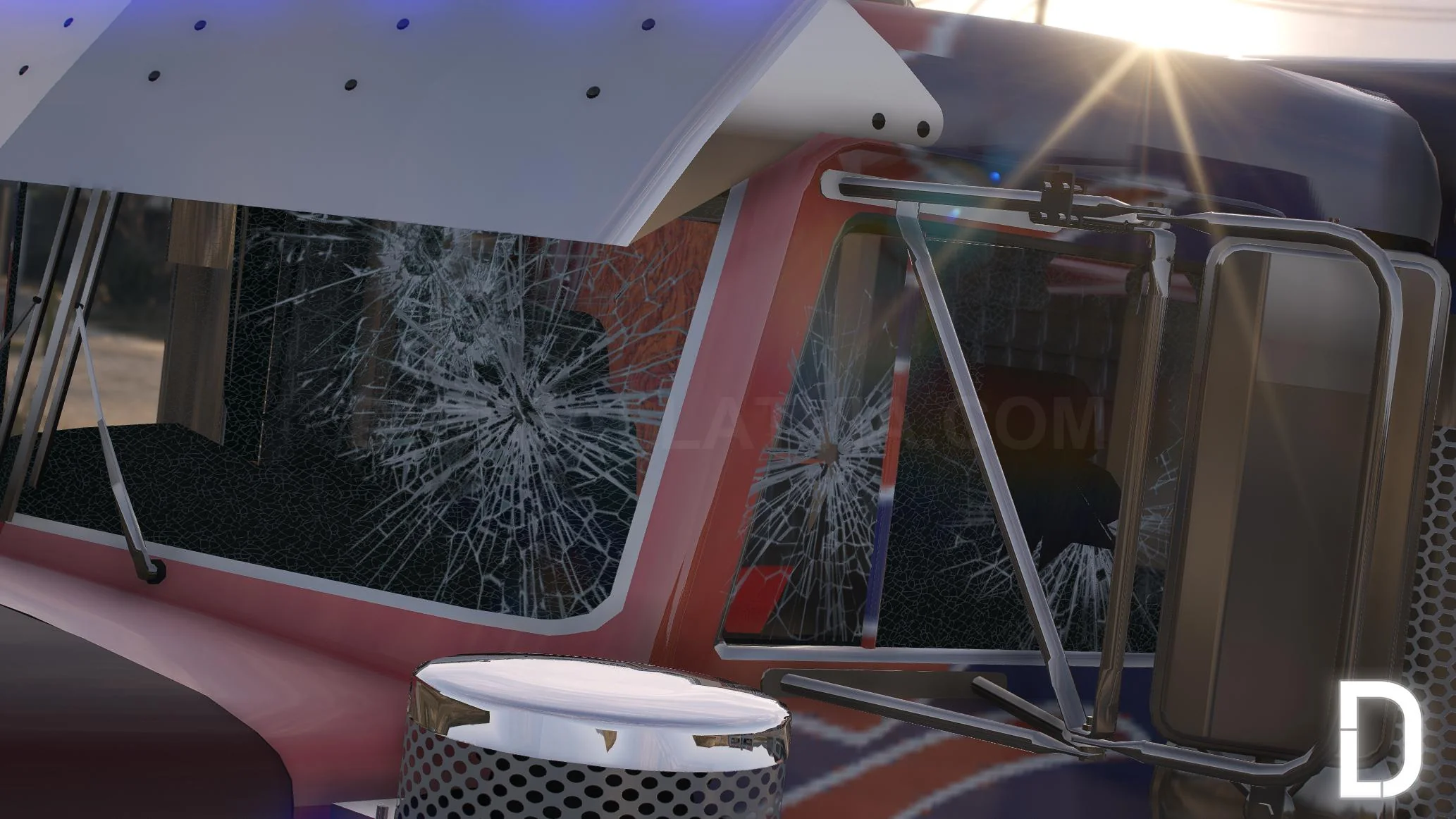 Peterbilt 379 Optimus Prime | Debadged | Template - Image 7