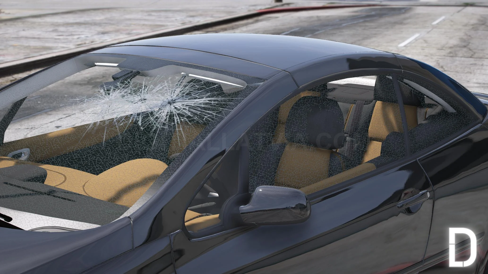 Peugeot 307 Coupe Cabriolet 2004 | Debadged | Animated Roof - Image 7