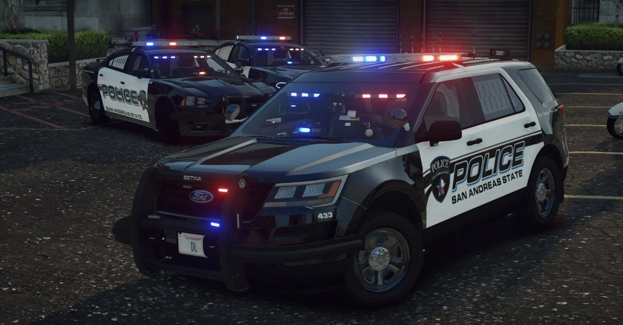 Police Car Pack | 12 Vehicles | Templates - Image 2