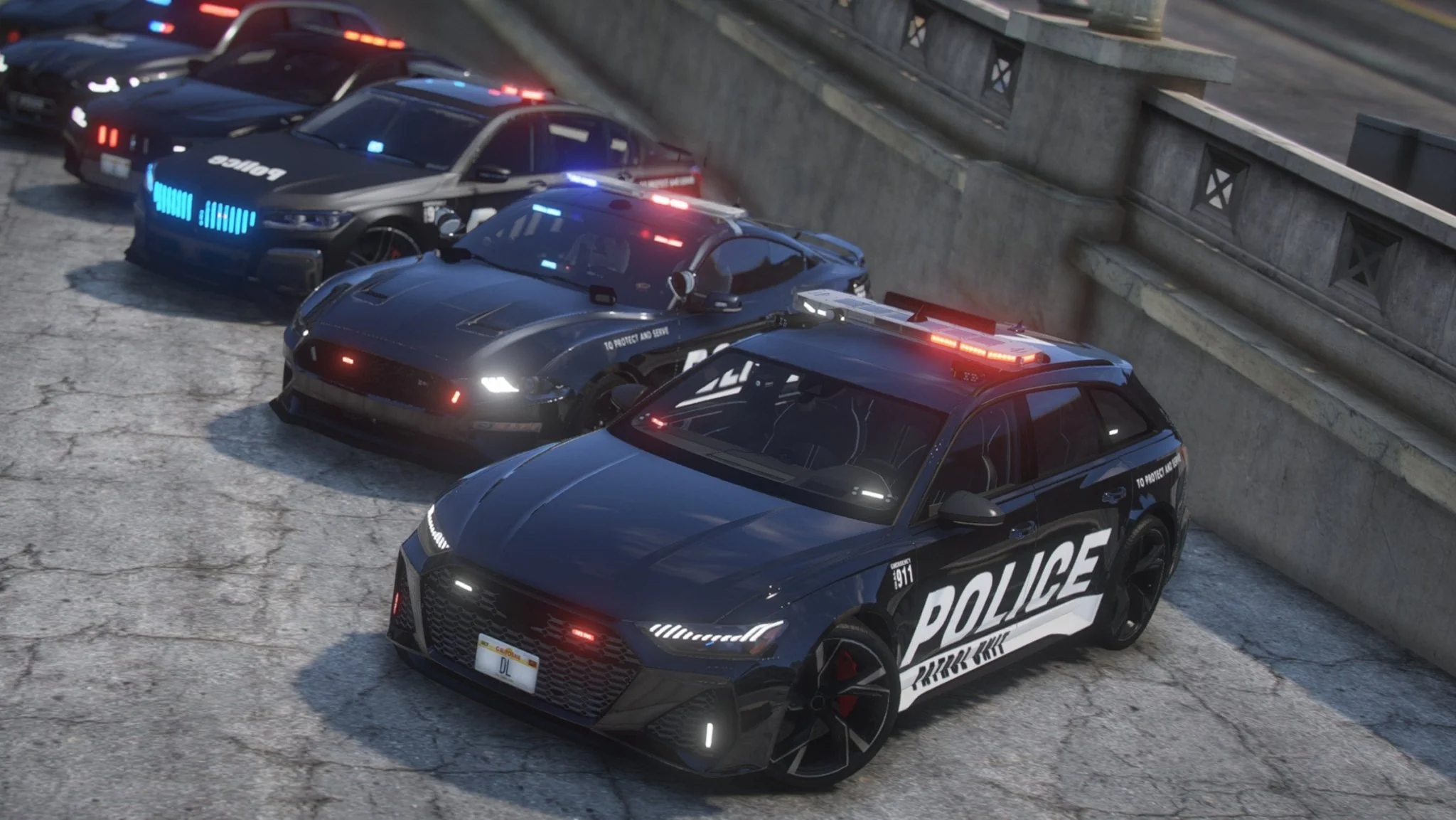 Debadged Police Pack | 10 Vehicles | Templates - Image 4
