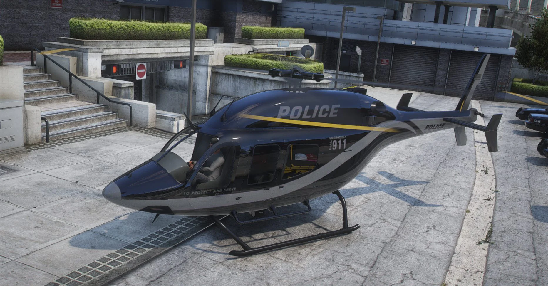Police Helicopter | Template - Image 4