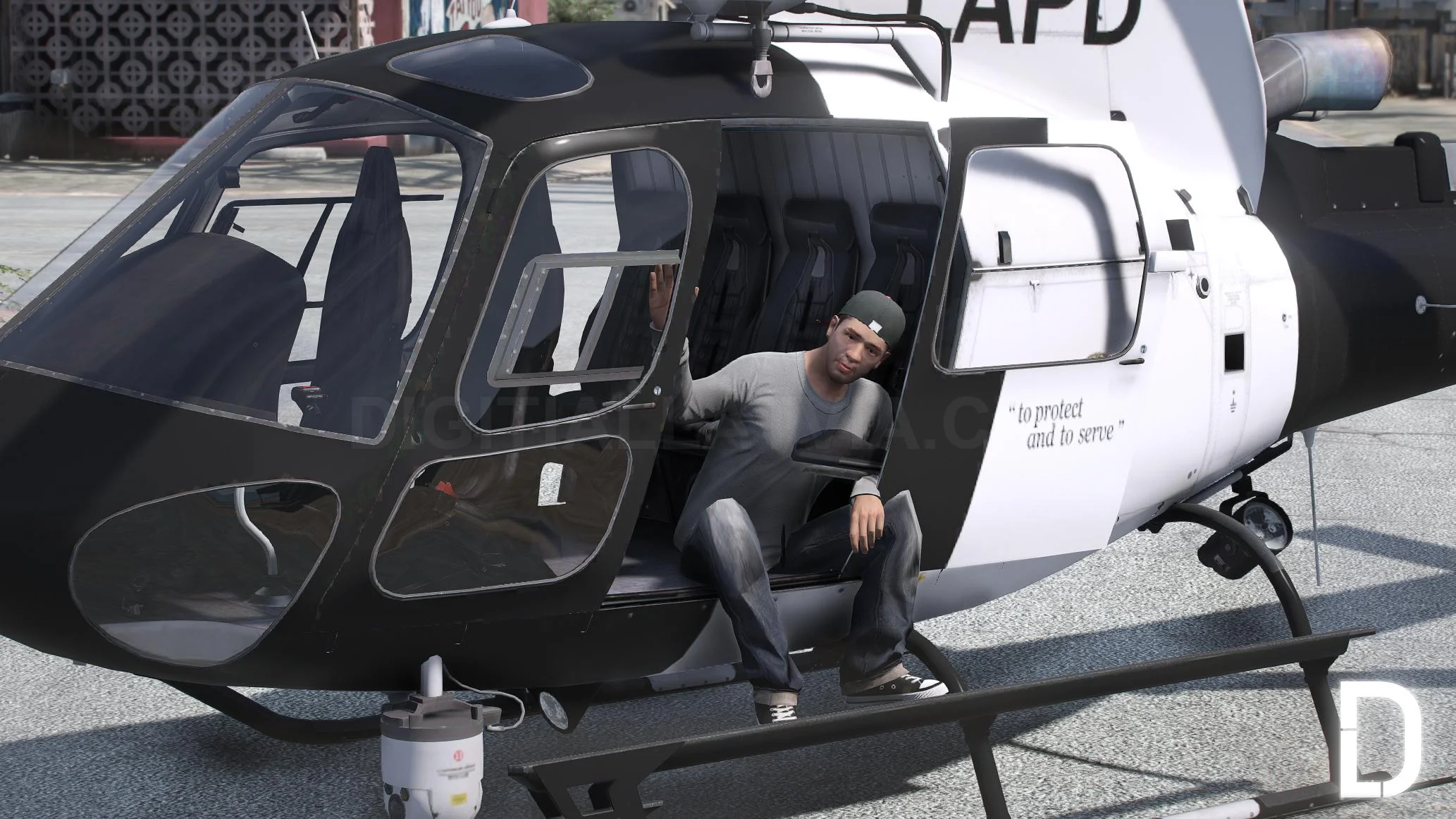 Police / Sheriff Helicopter | Template - Image 4