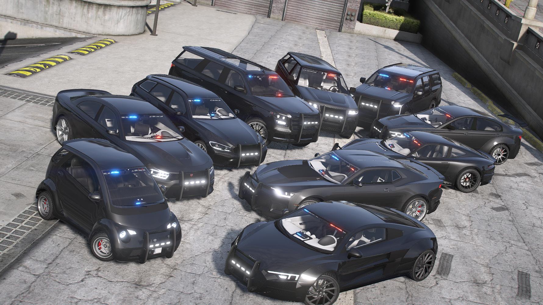 Police Vanilla Unmarked Pack | 10 Vehicles | Callsigns | Templates - Image 3
