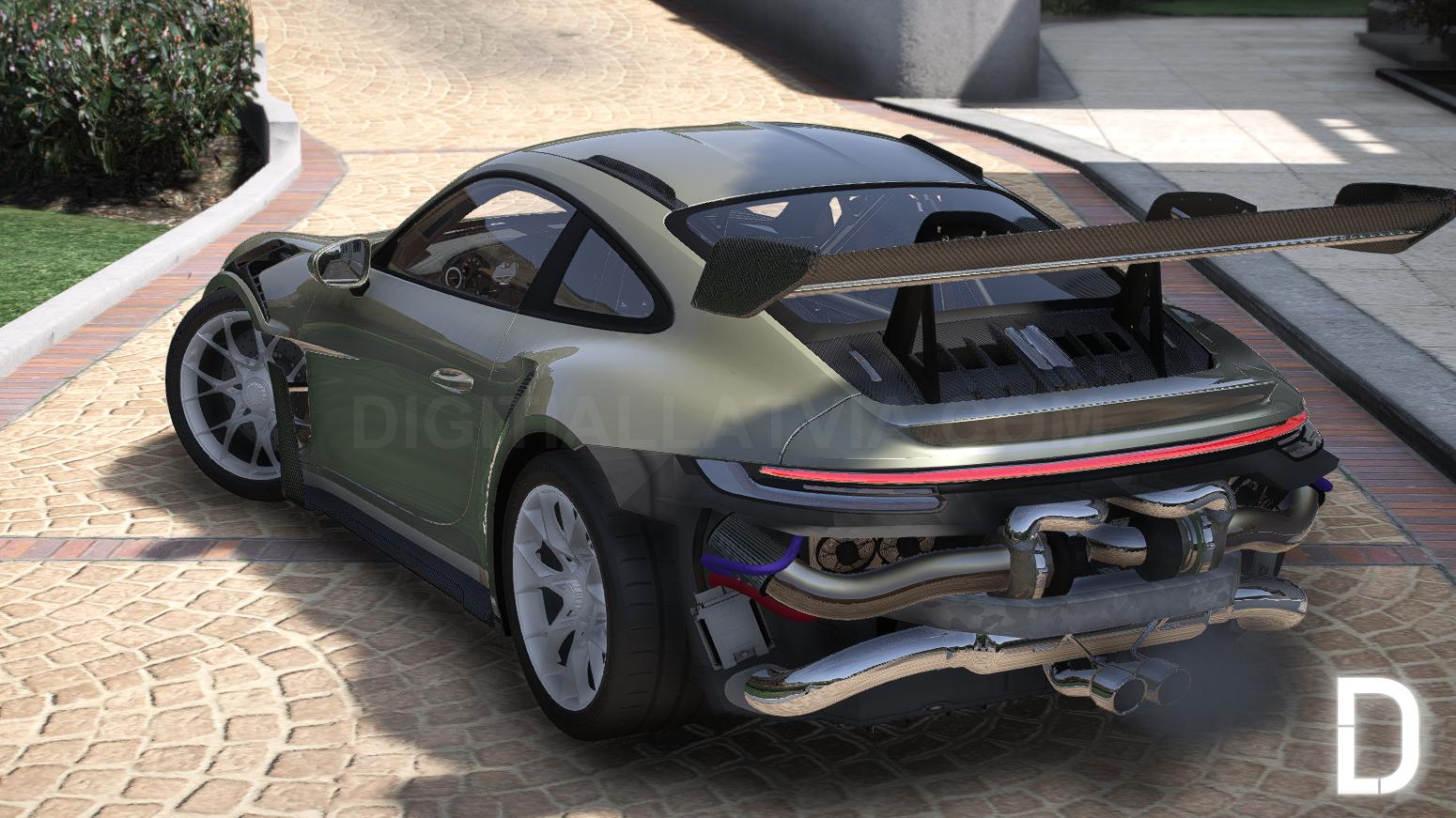 Porsche 911 (992) GT3RS Twin Turbo | Debadged | Custom Sound - Image 6