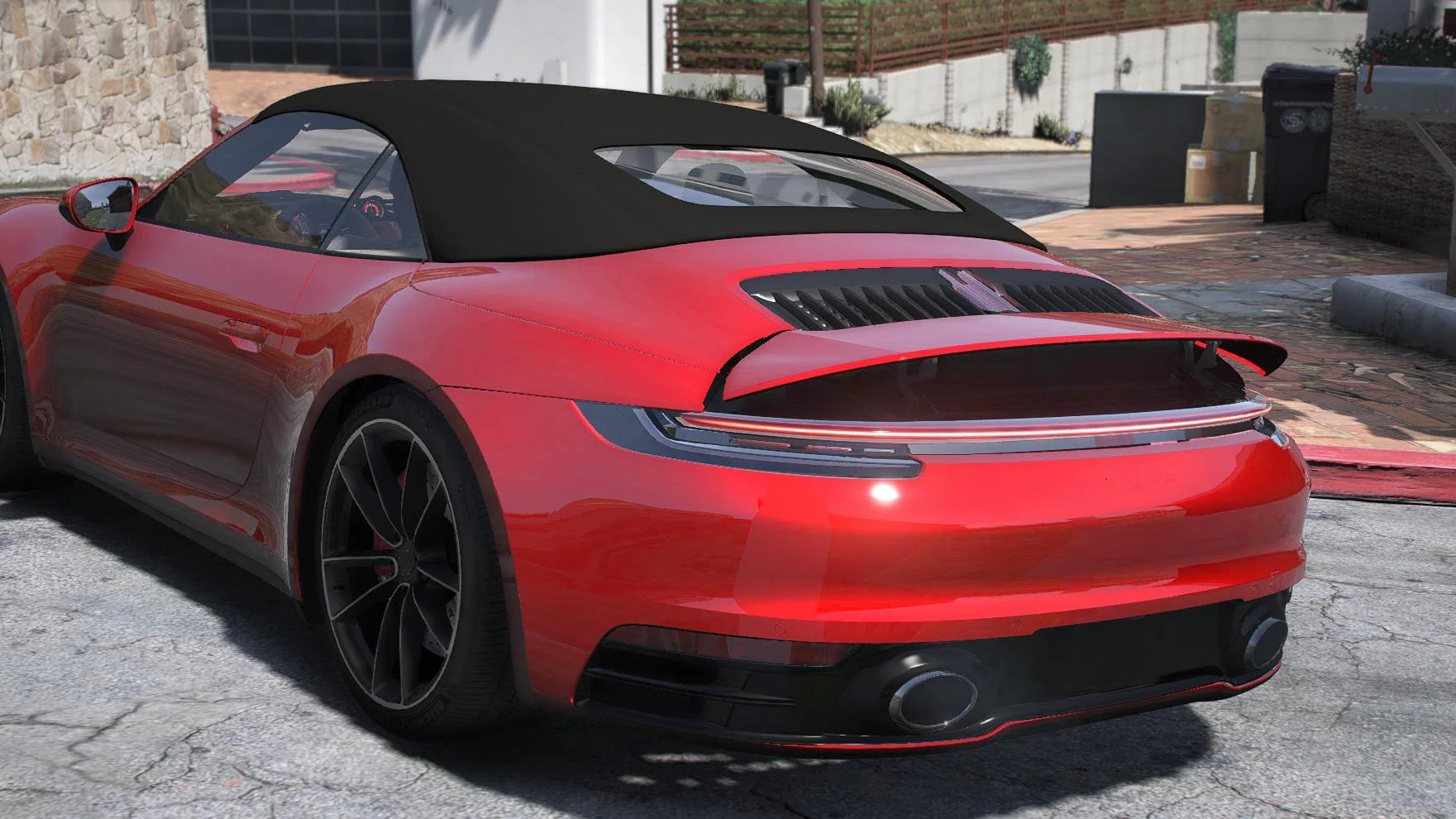 Porsche 911 Carrera 4S Cabriolet 2020 | Debadged | Animated Roof - Image 5