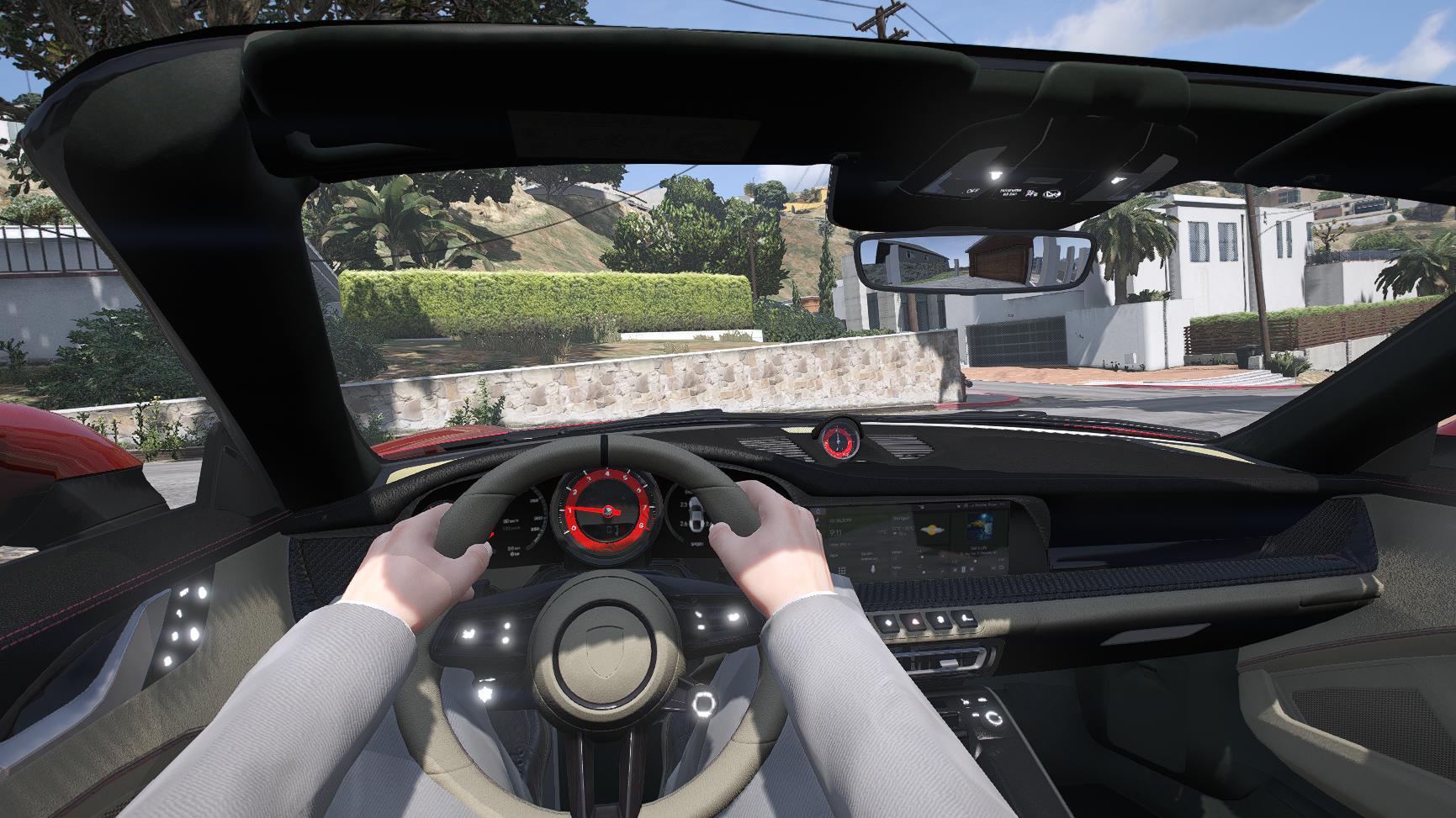 Porsche 911 Carrera 4S Cabriolet 2020 | Debadged | Animated Roof - Image 6
