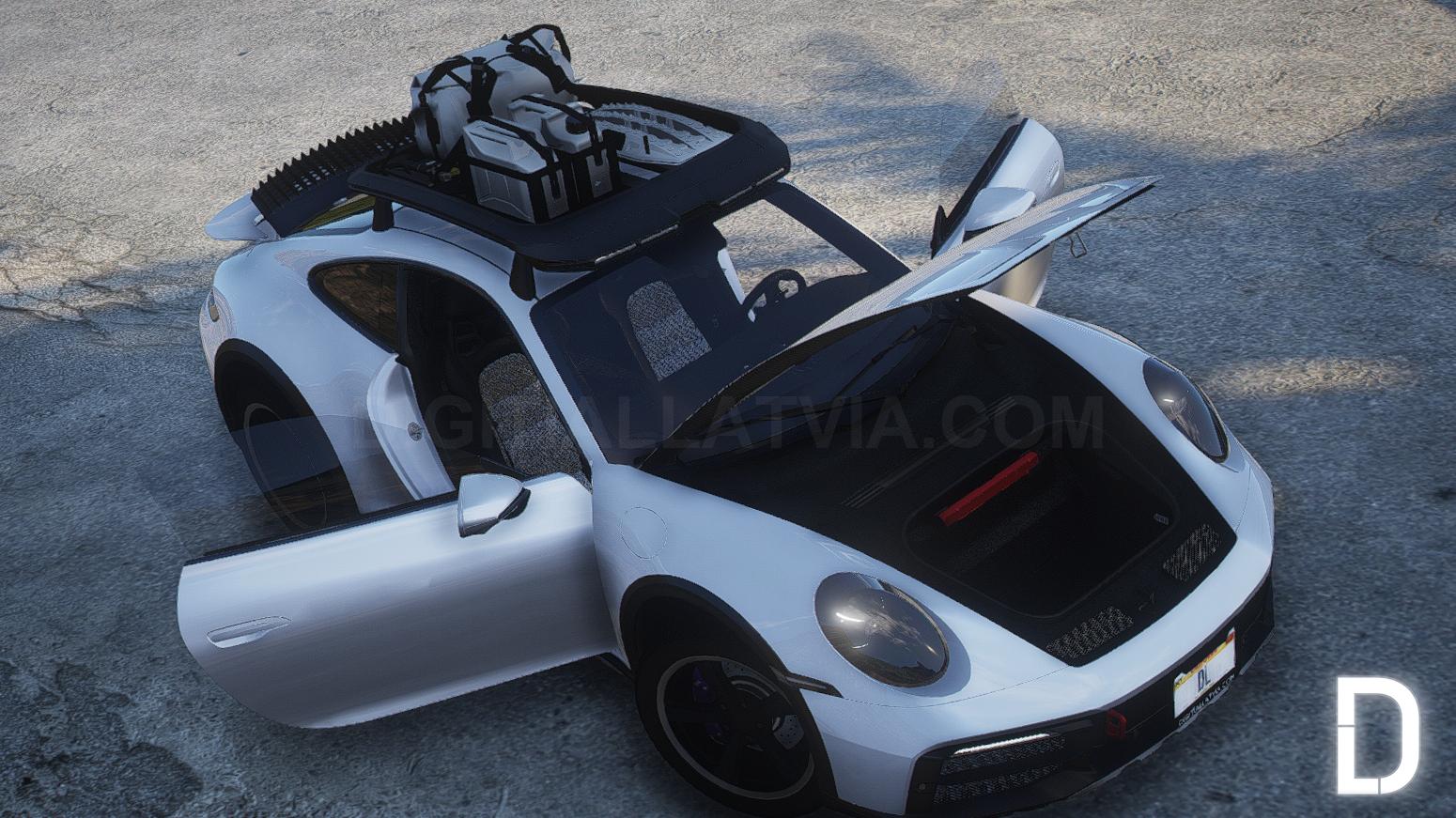 Porsche 911 Dakar 2023 | Debadged | Template - Image 3
