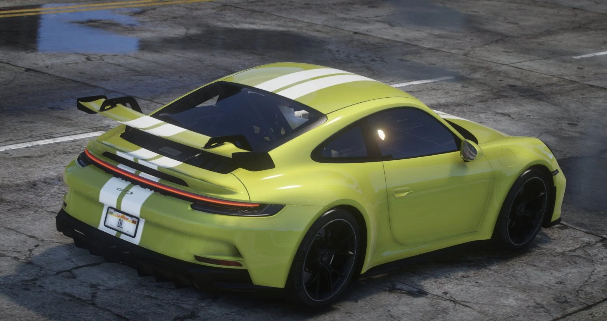 Porsche 911 GT3 2022 | Template - Image 2