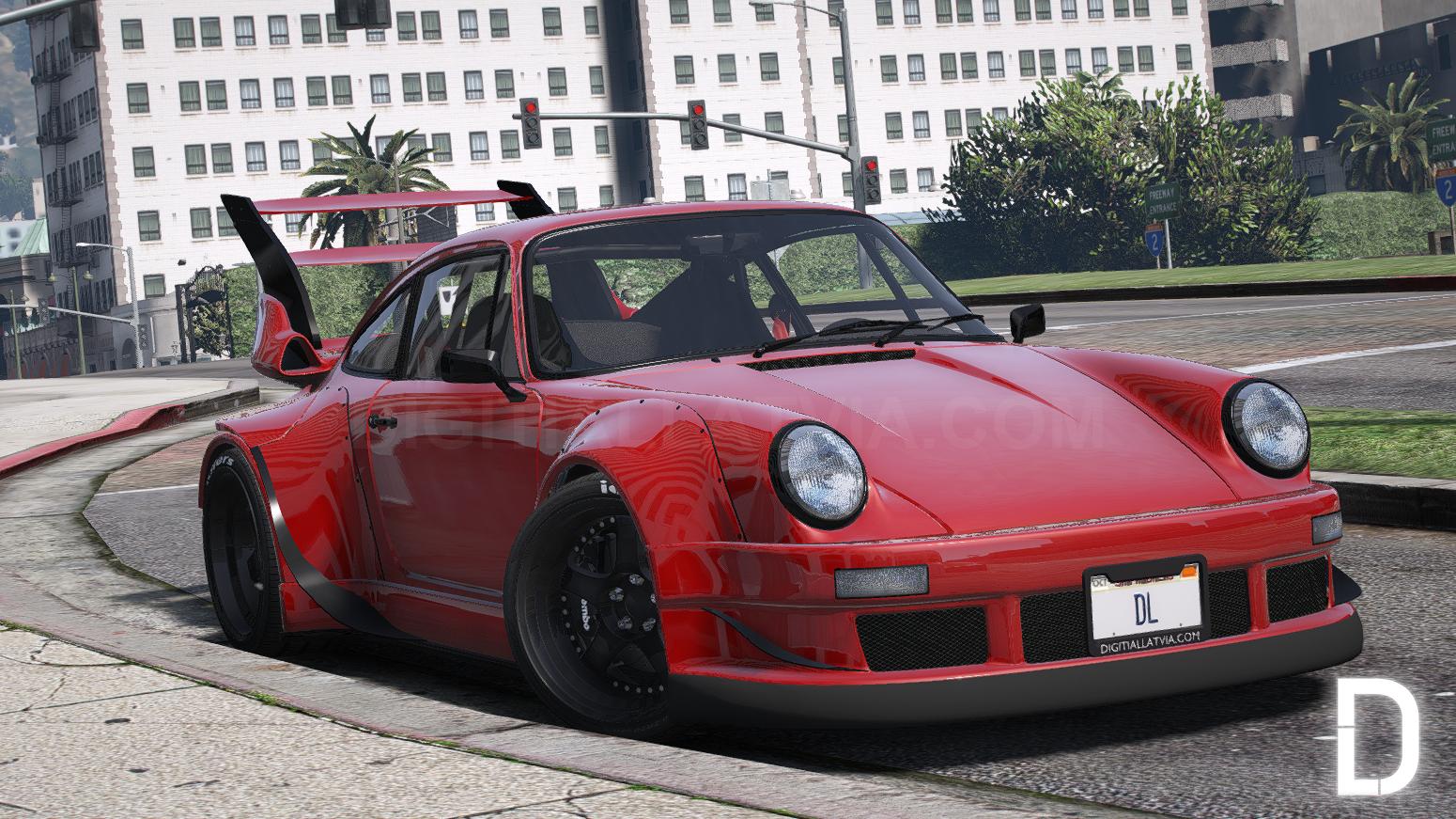 Porsche 911 RWB | Debadged | Tuning | Template