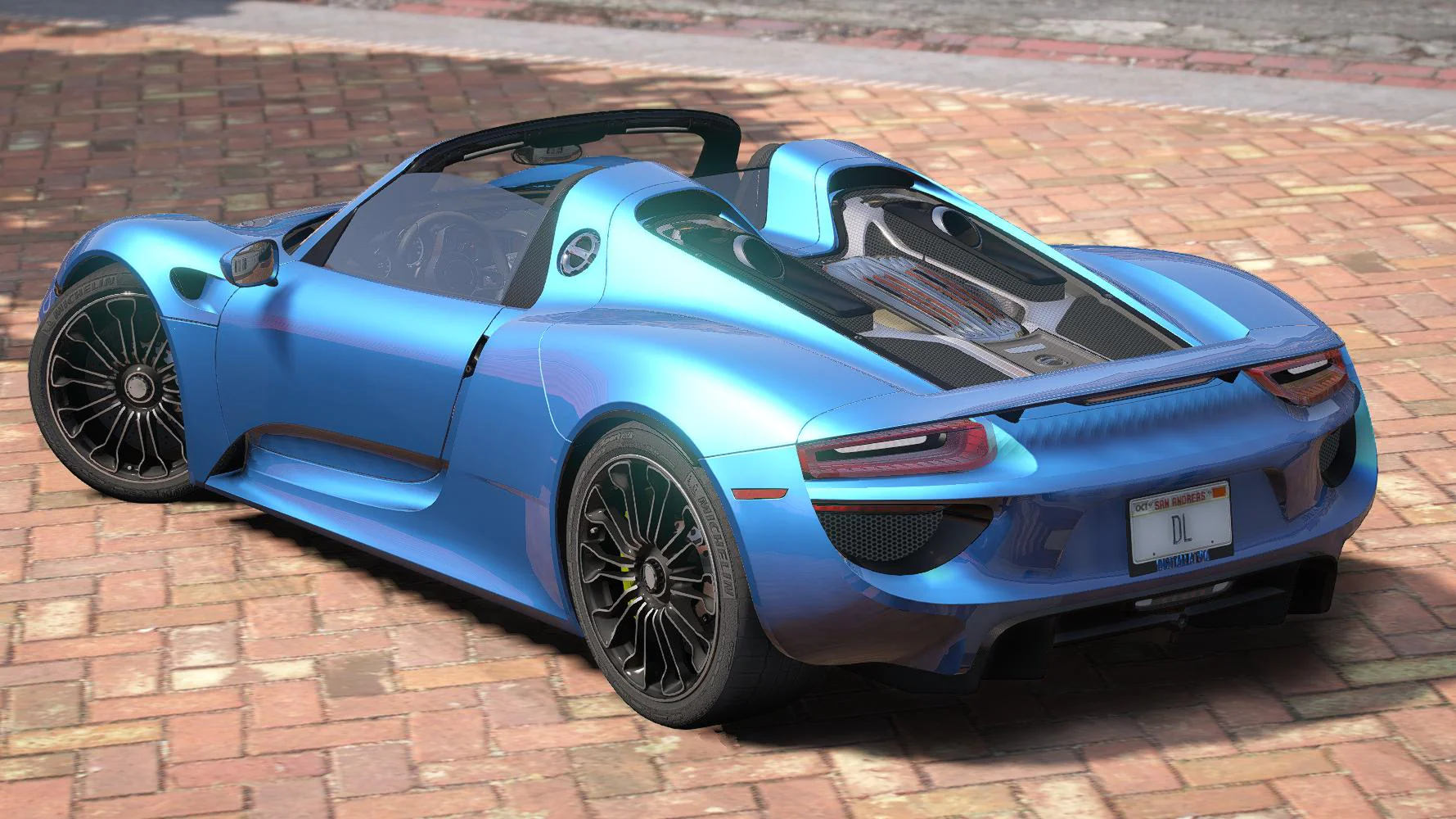 Porsche 918 Spyder | Debadged | Tuning | Template - Image 4