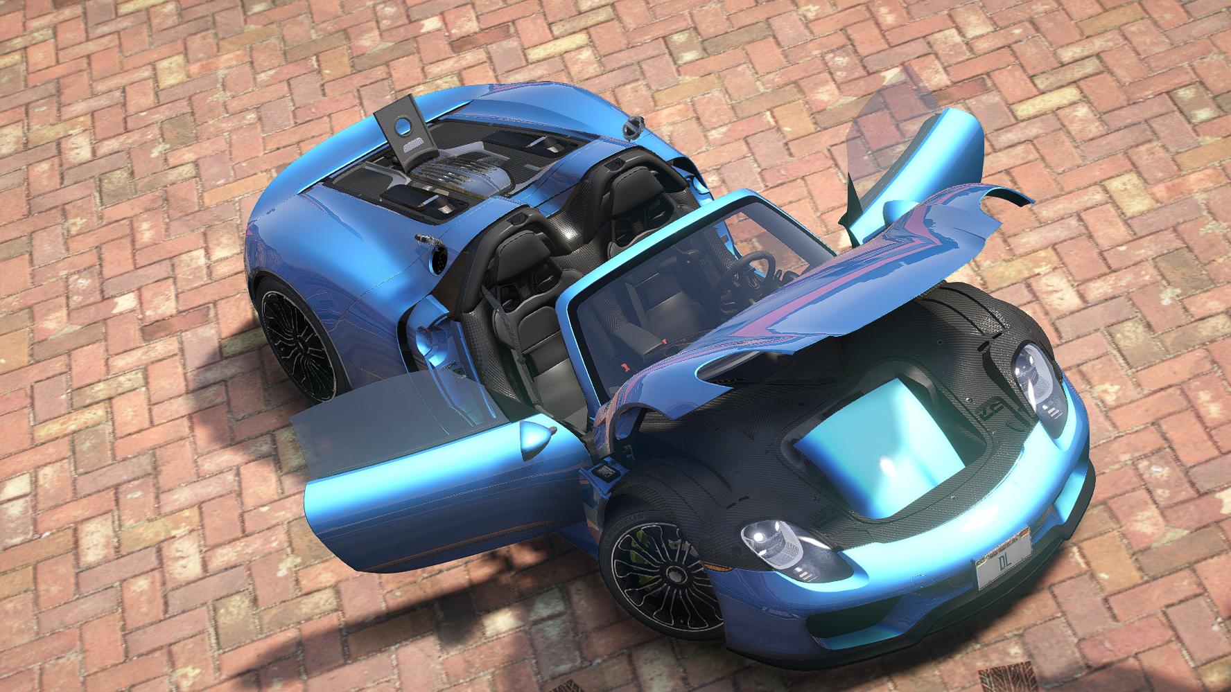 Porsche 918 Spyder | Debadged | Tuning | Template - Image 5