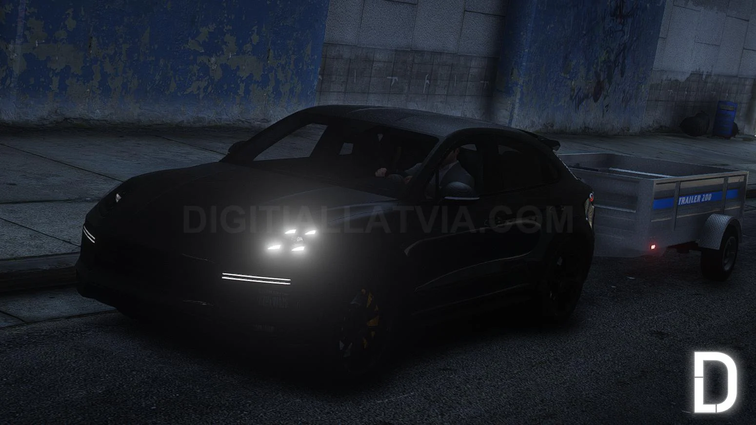 Porsche Cayenne Turbo GT 2022 | Debadged | Template - Image 6