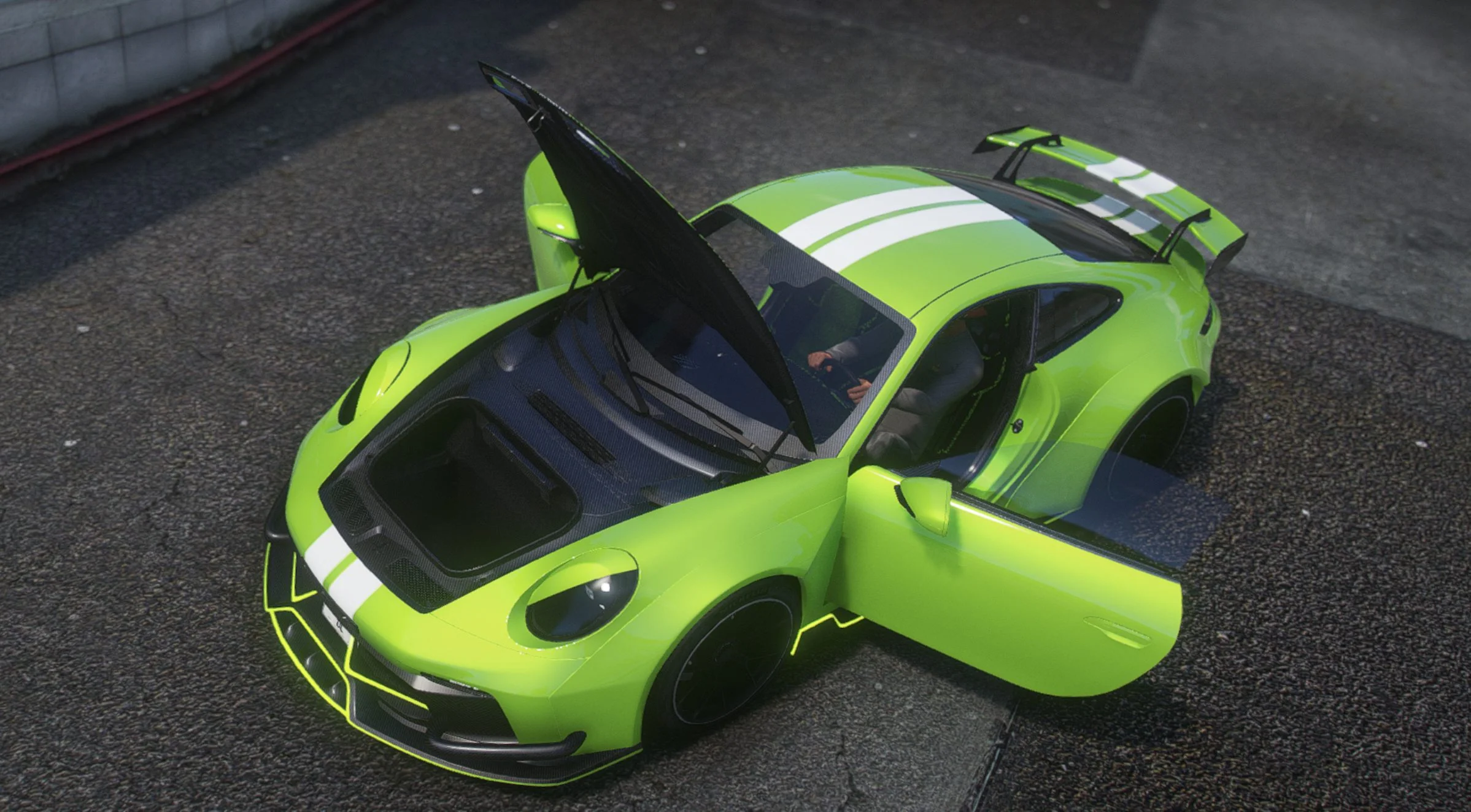 Porsche GT3RS 992 Animated | Debadged - Image 3
