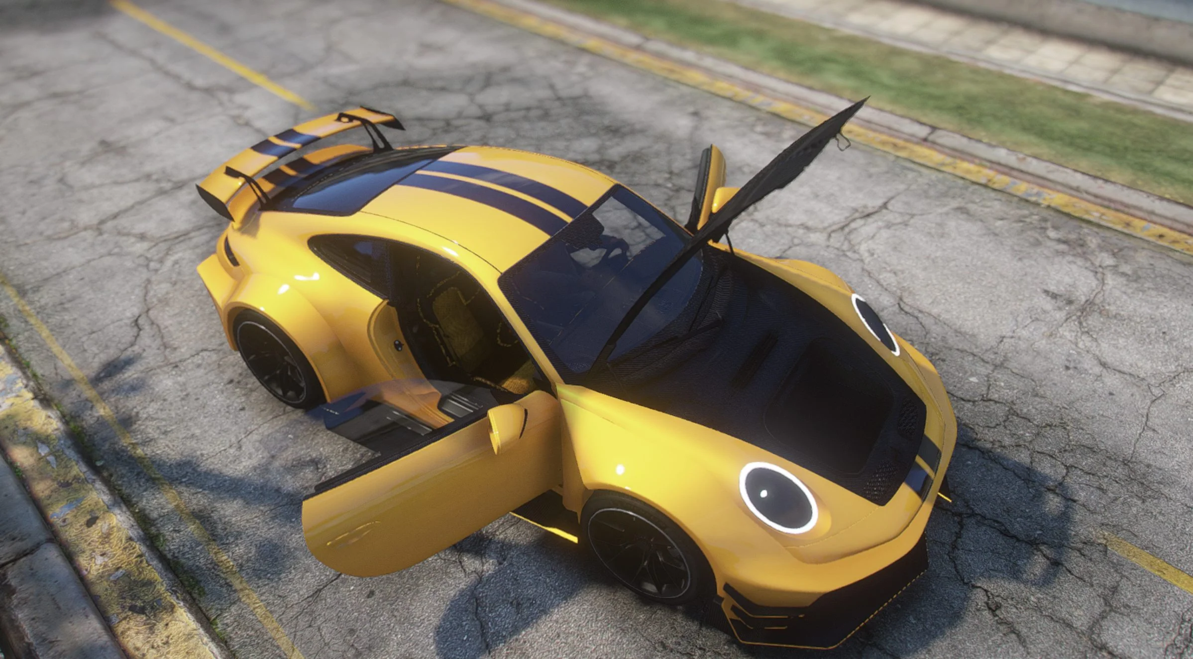 Porsche GT3RS 992 Hycade Animated | Debadged - Image 3