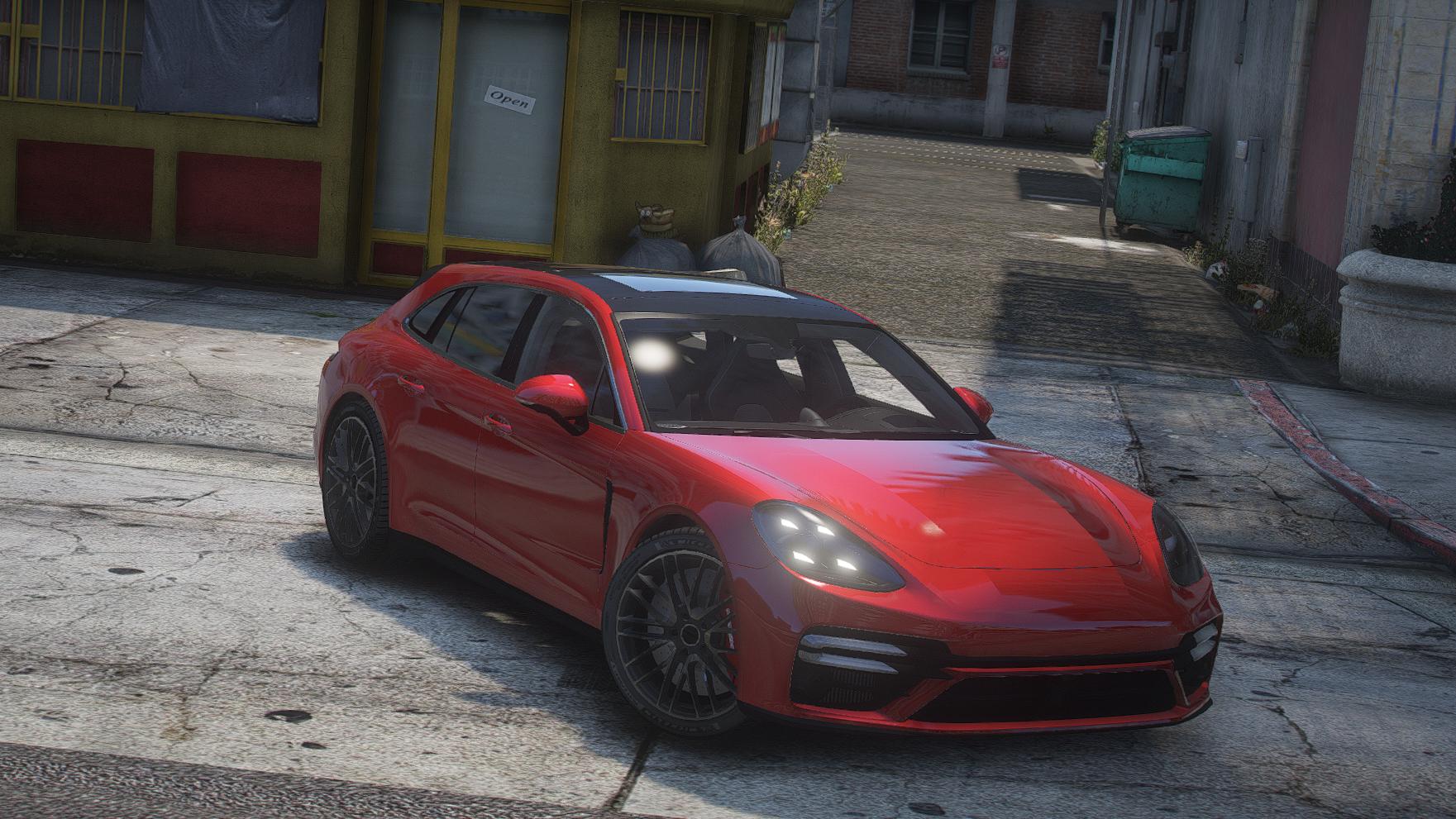 Porsche Panamera Turbo S Sport Turismo 2022 | Debadged - Image 3