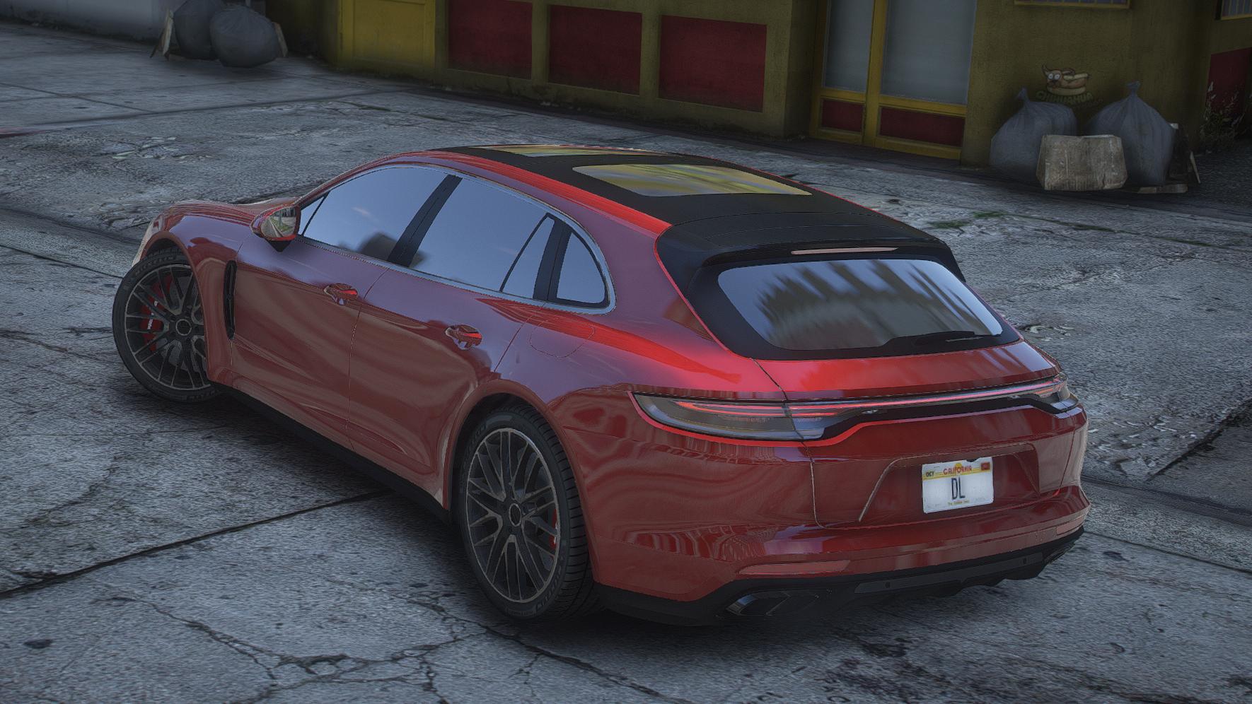 Porsche Panamera Turbo S Sport Turismo 2022 | Debadged - Image 4