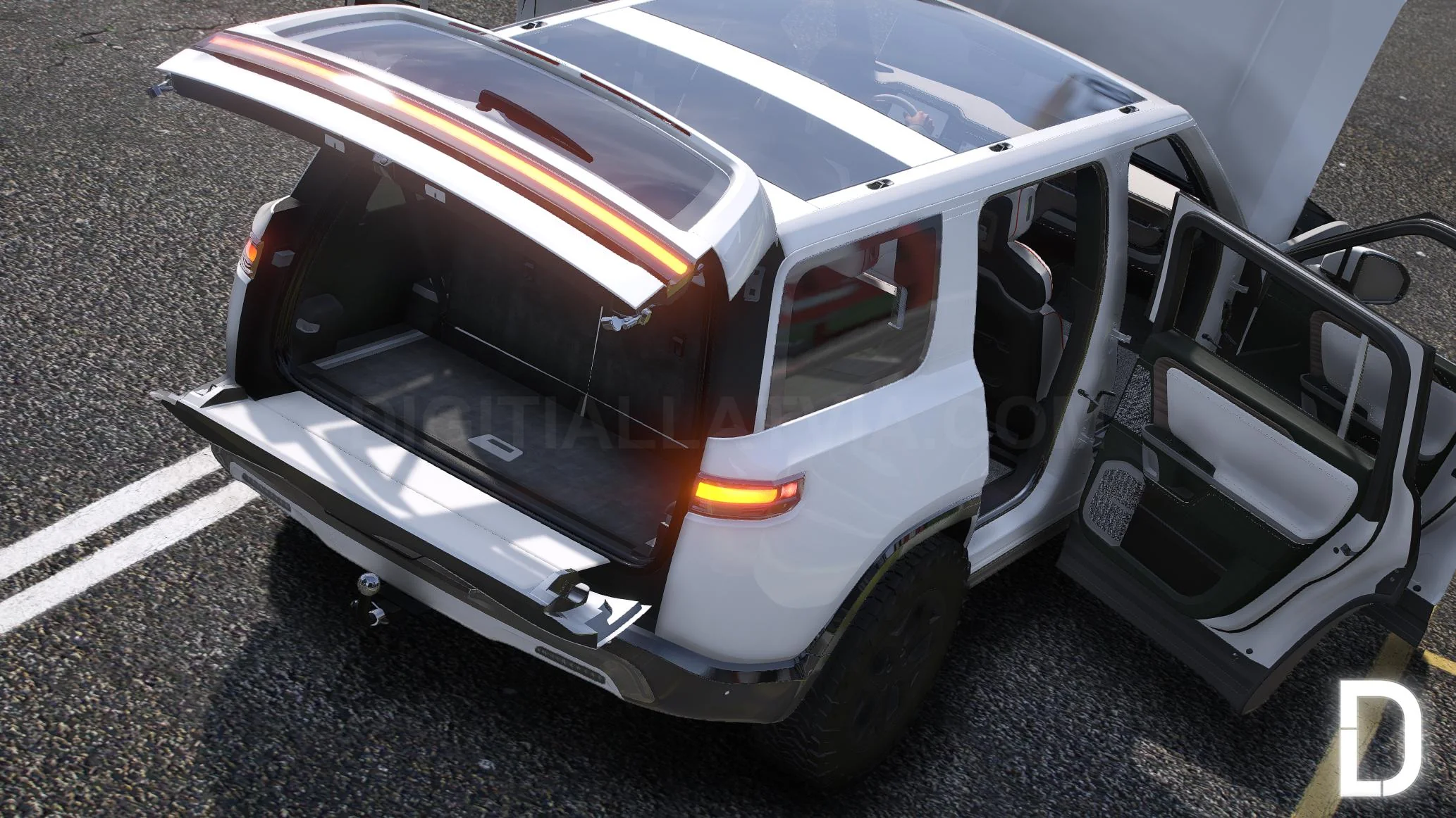 Rivian R1S 2024 | Debadged - Image 4