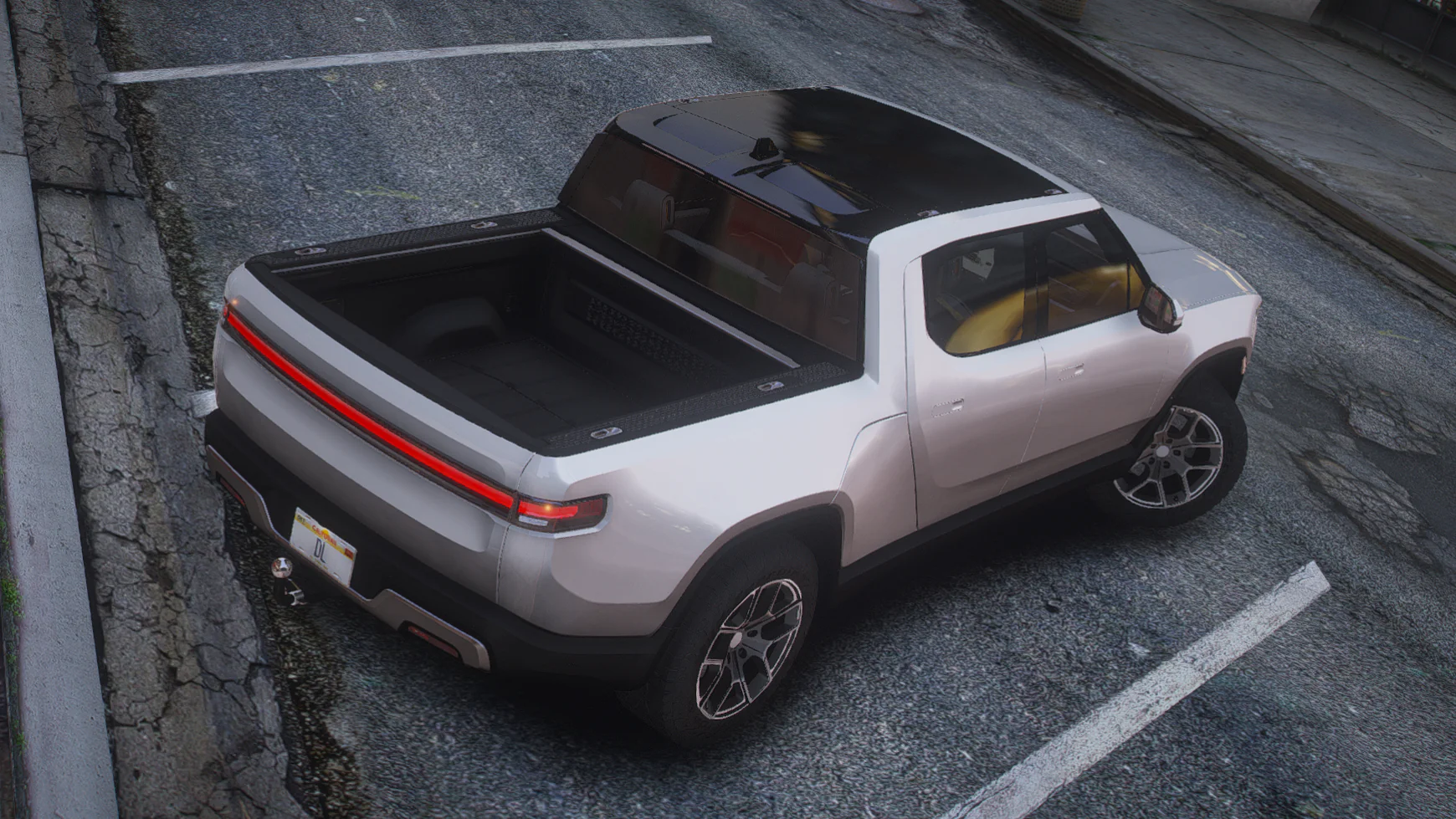 Rivian R1T 2022 | Debadged | Template - Image 2
