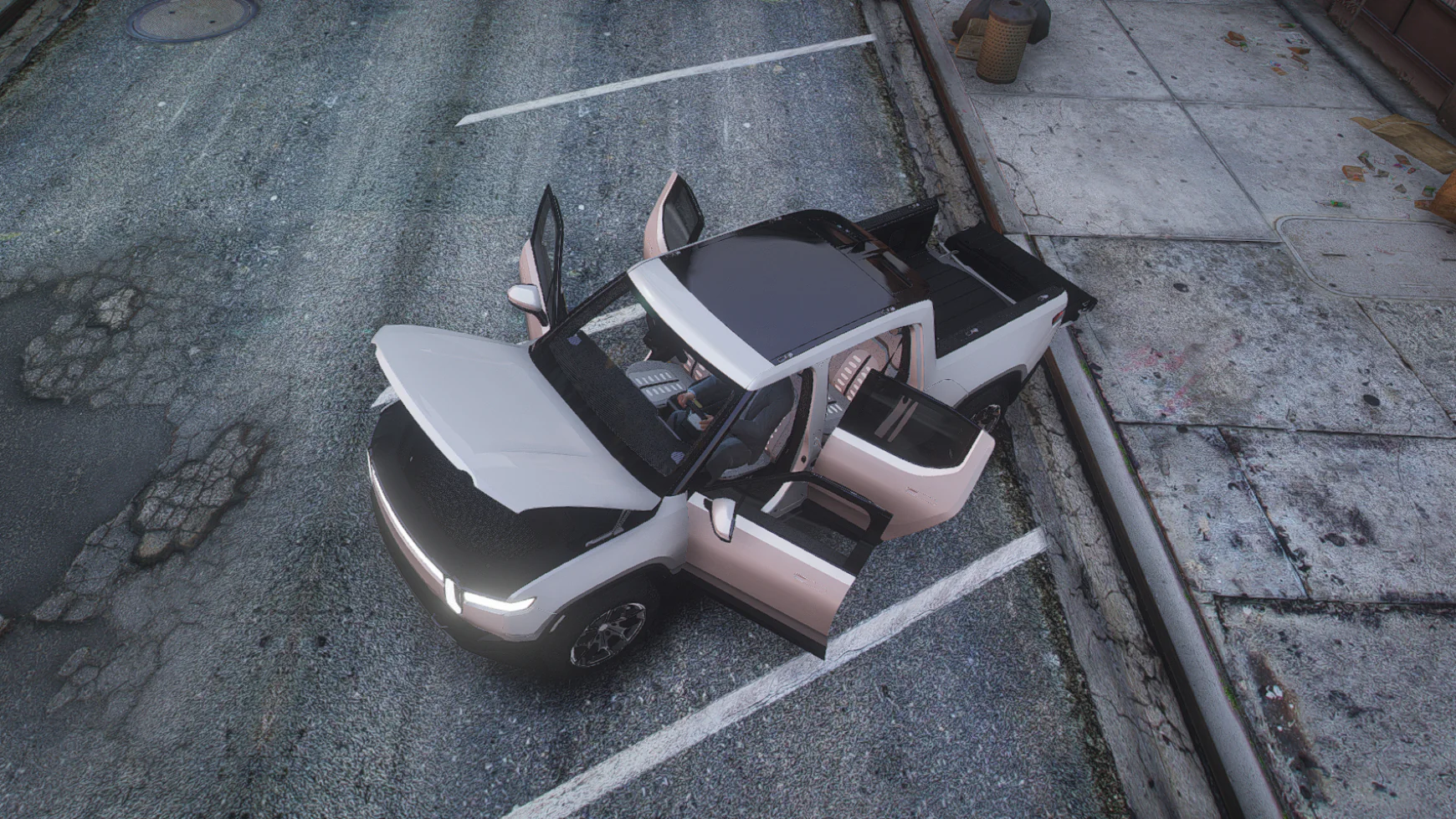 Rivian R1T 2022 | Debadged | Template - Image 3