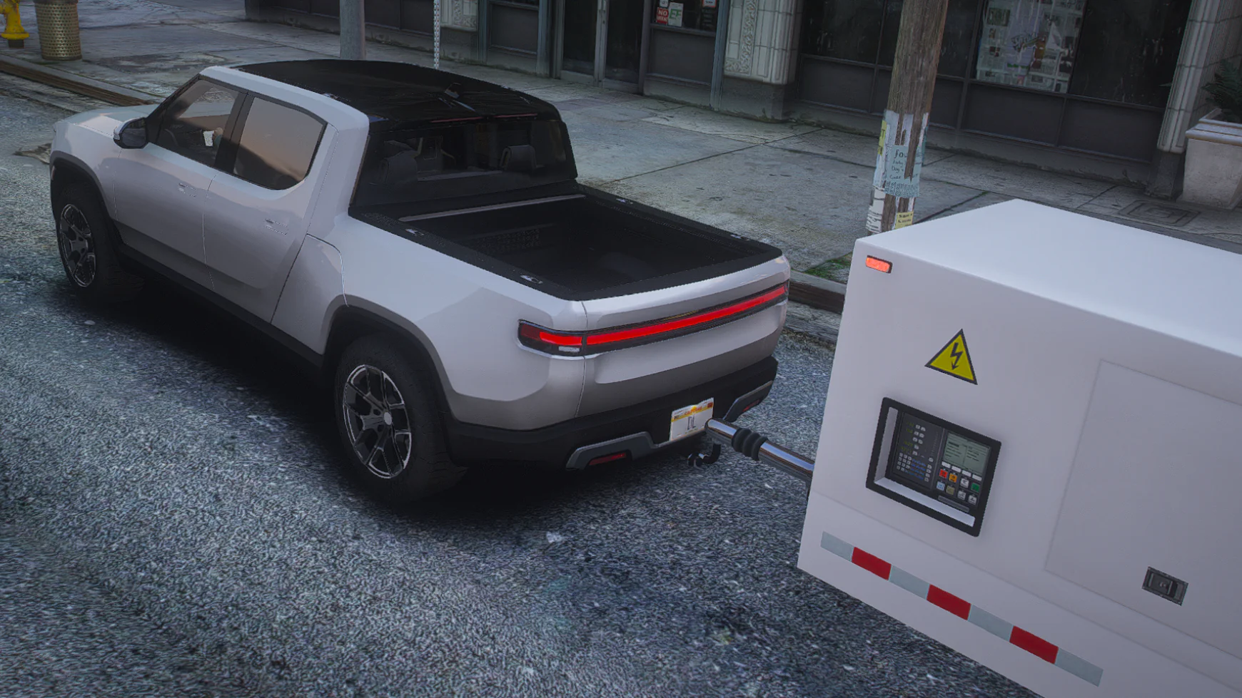 Rivian R1T 2022 | Debadged | Template - Image 5