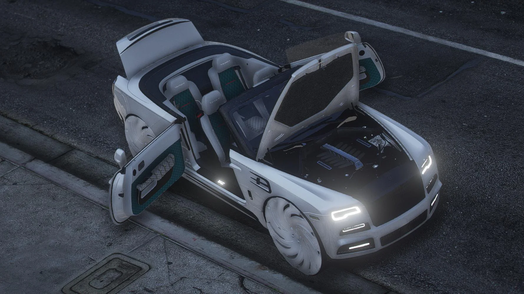 Rolls-Royce Dawn Mansory 2022 Donk | Debadged - Image 3