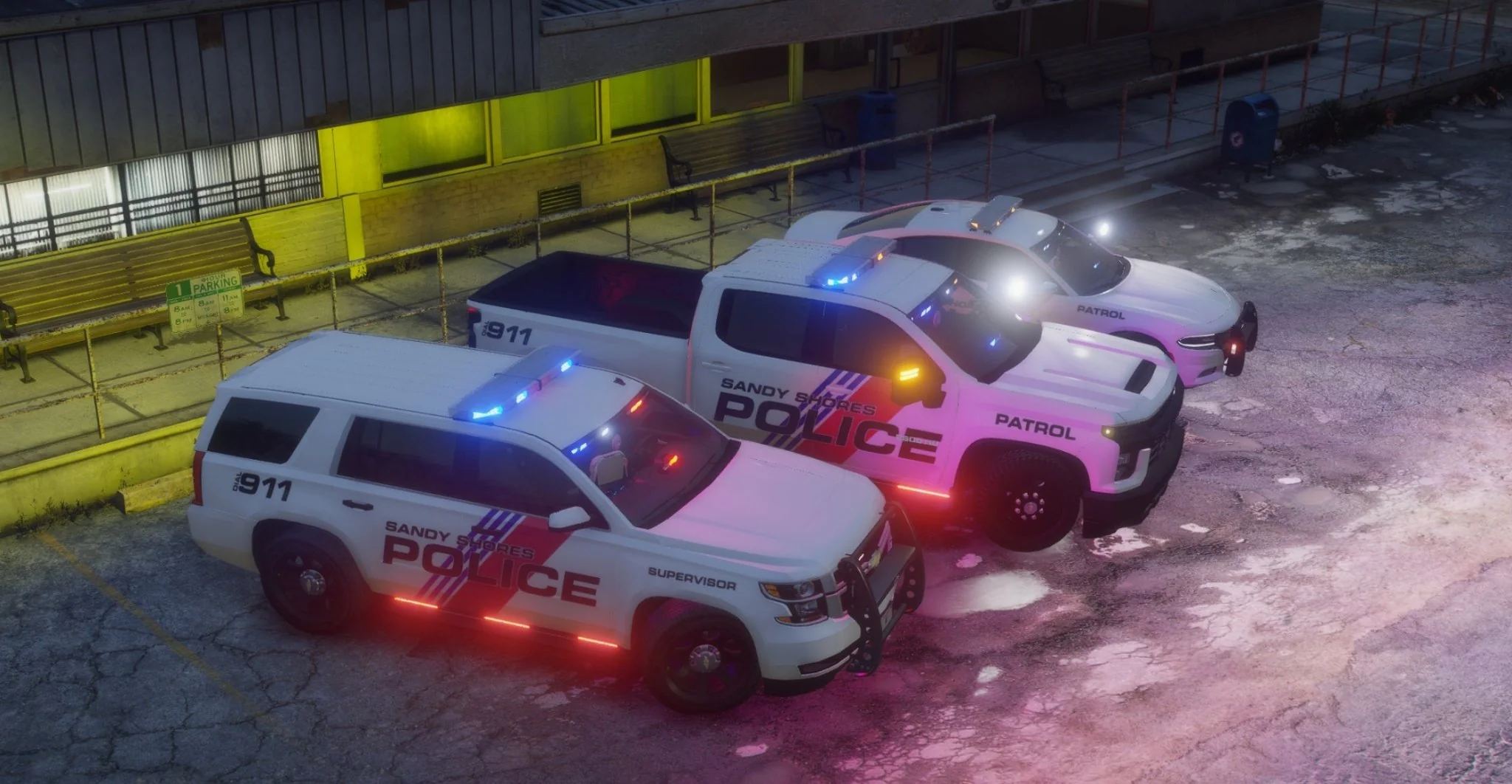 Sandy Shores Police Car Pack | 3 Cars - Image 3